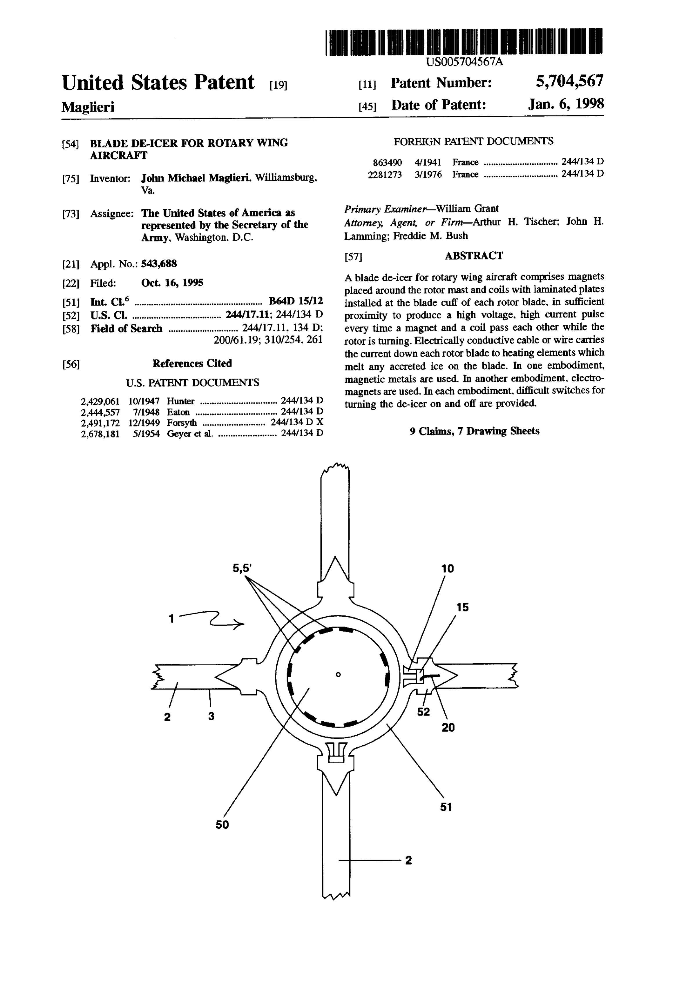 Page 1 of the original patent document