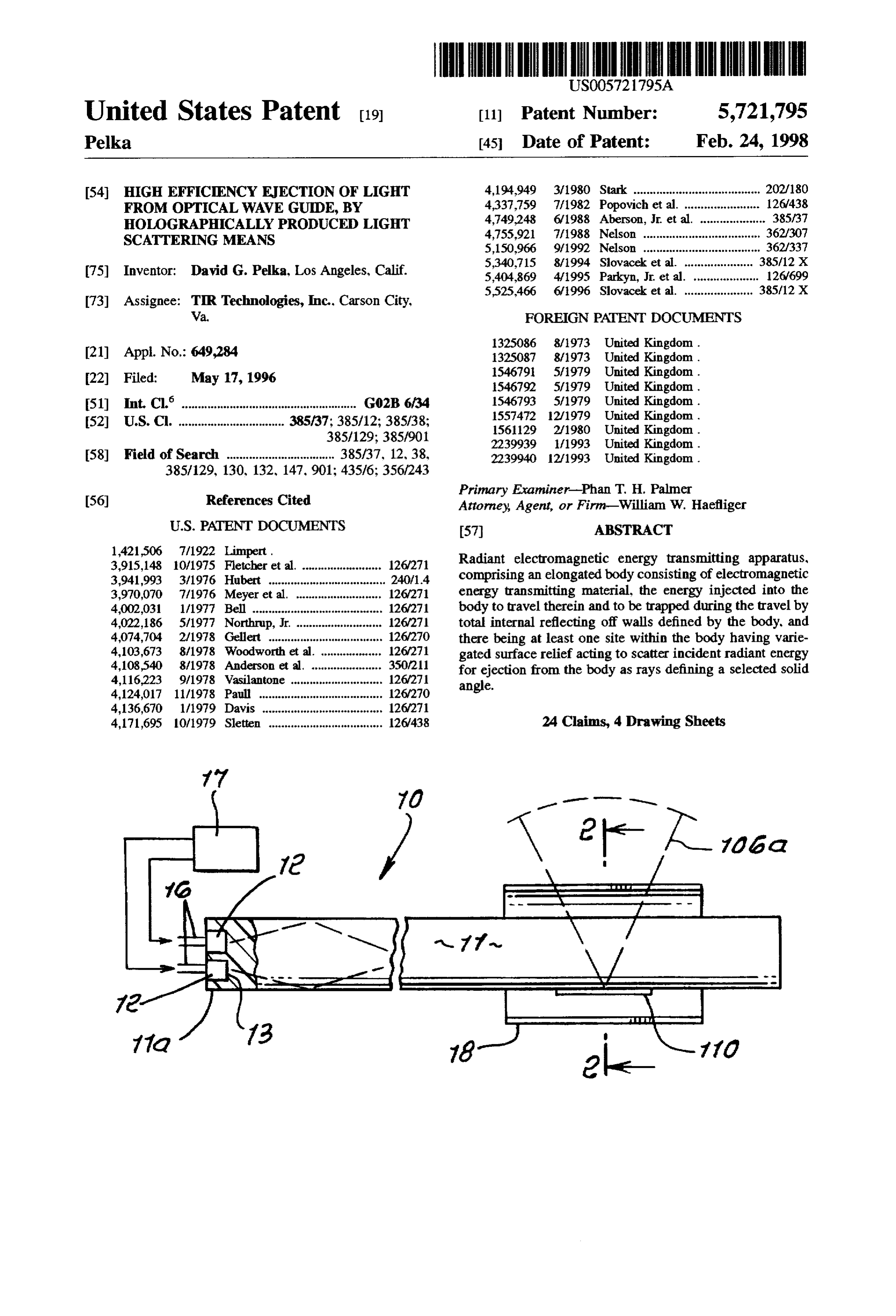 Page 1 of the original patent document