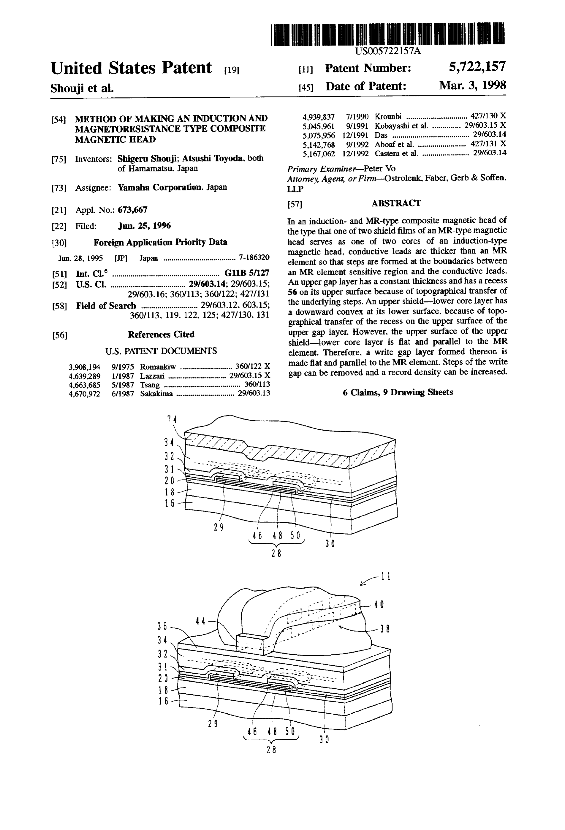 Page 1 of the original patent document
