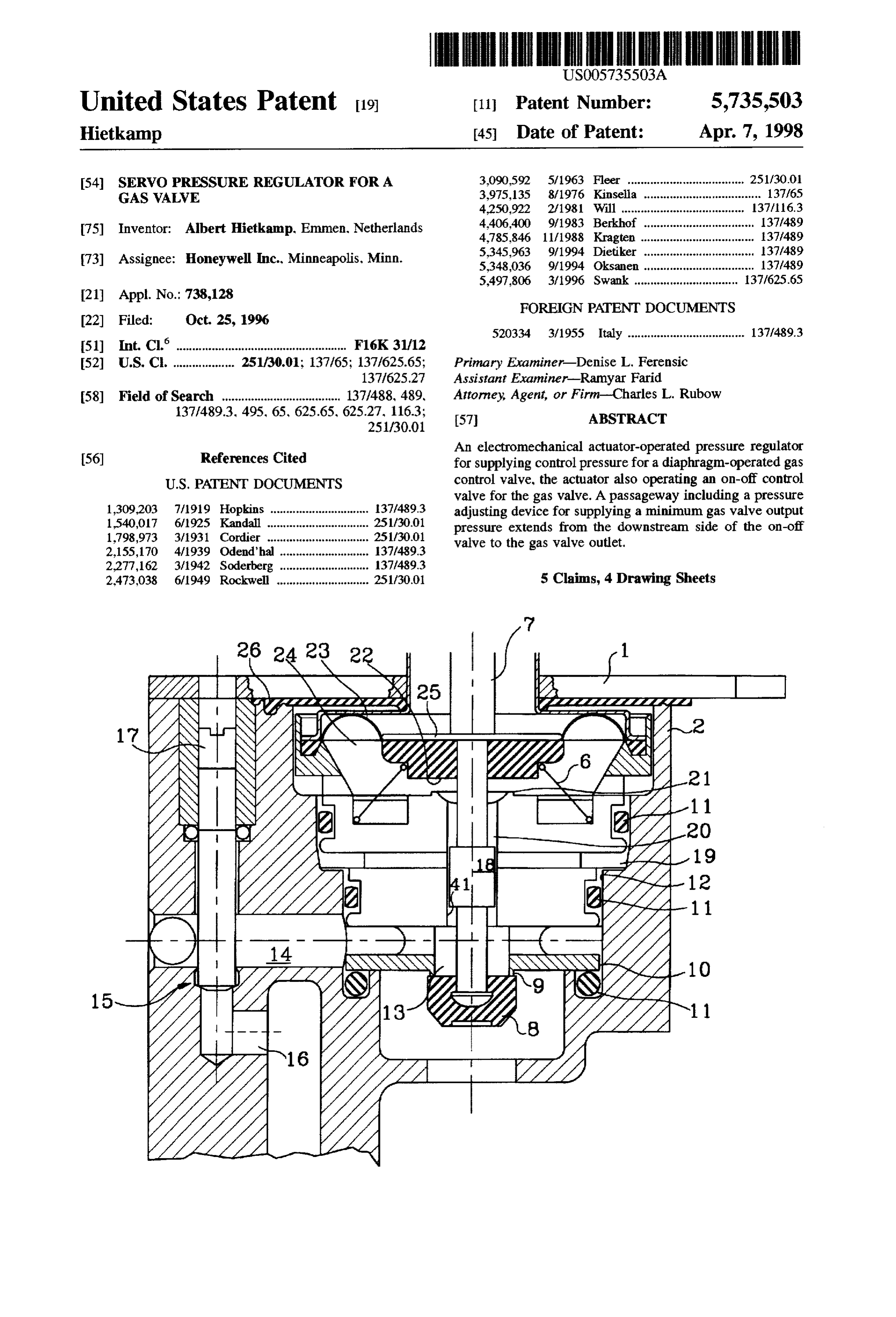 Page 1 of the original patent document