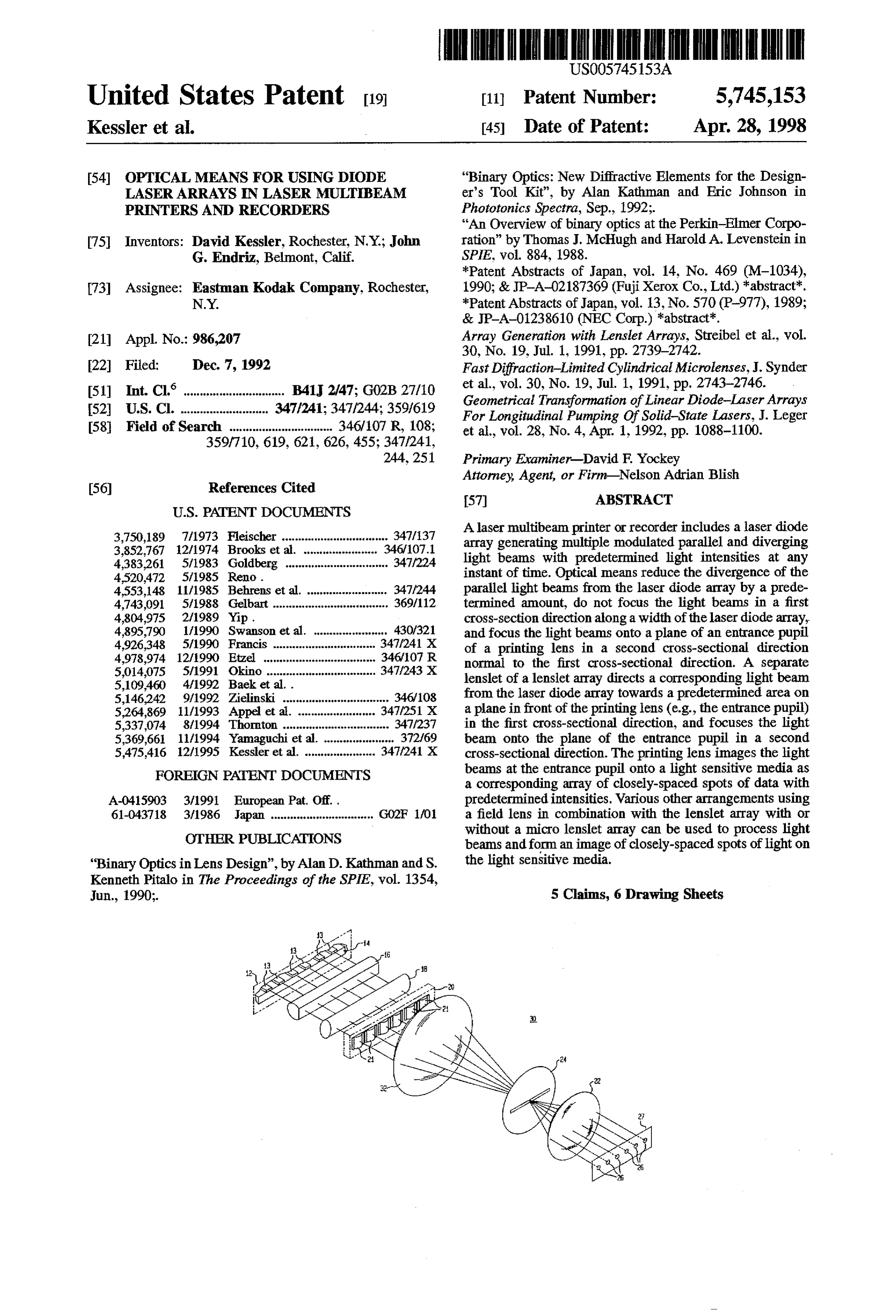 Page 1 of the original patent document