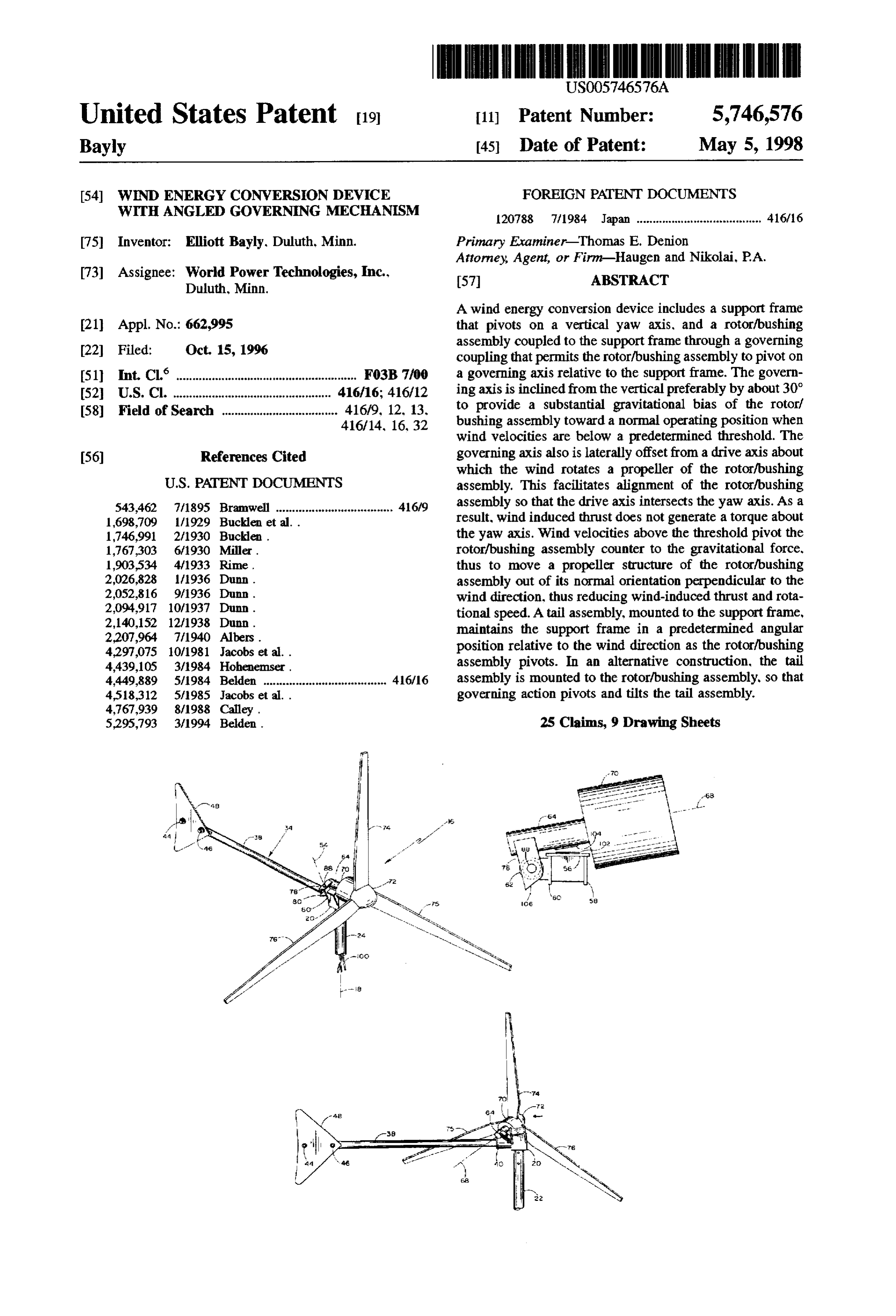 Page 1 of the original patent document