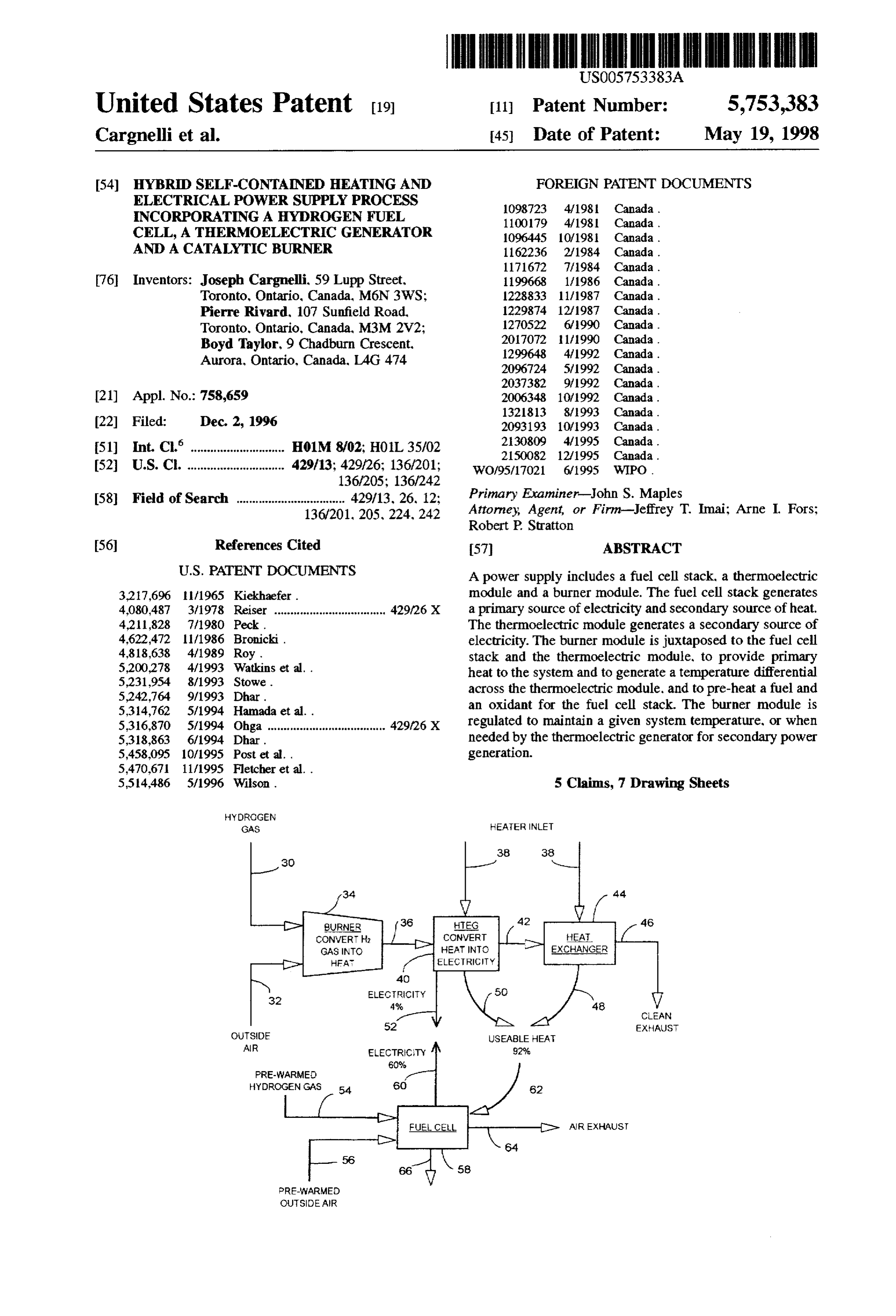Page 1 of the original patent document