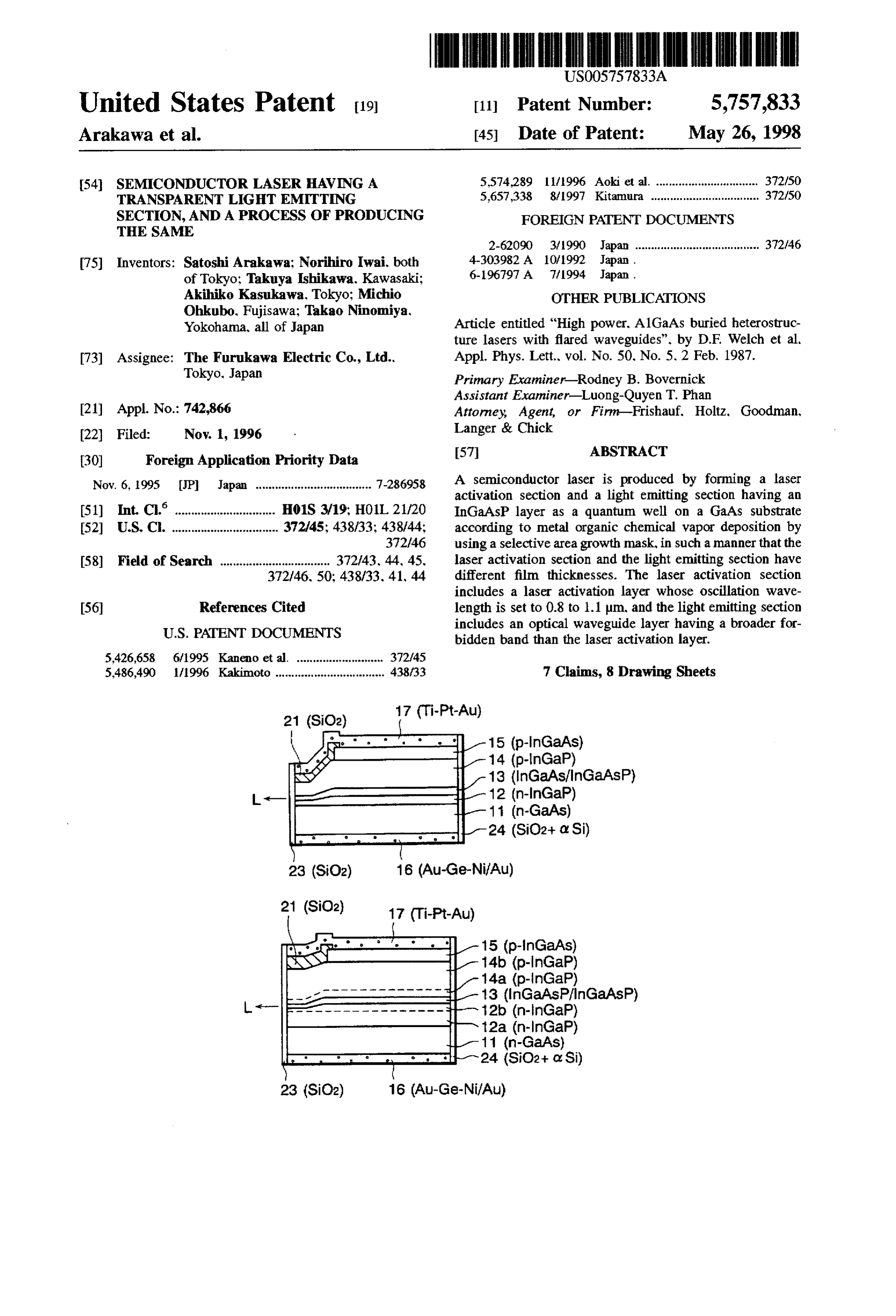 Page 1 of the original patent document