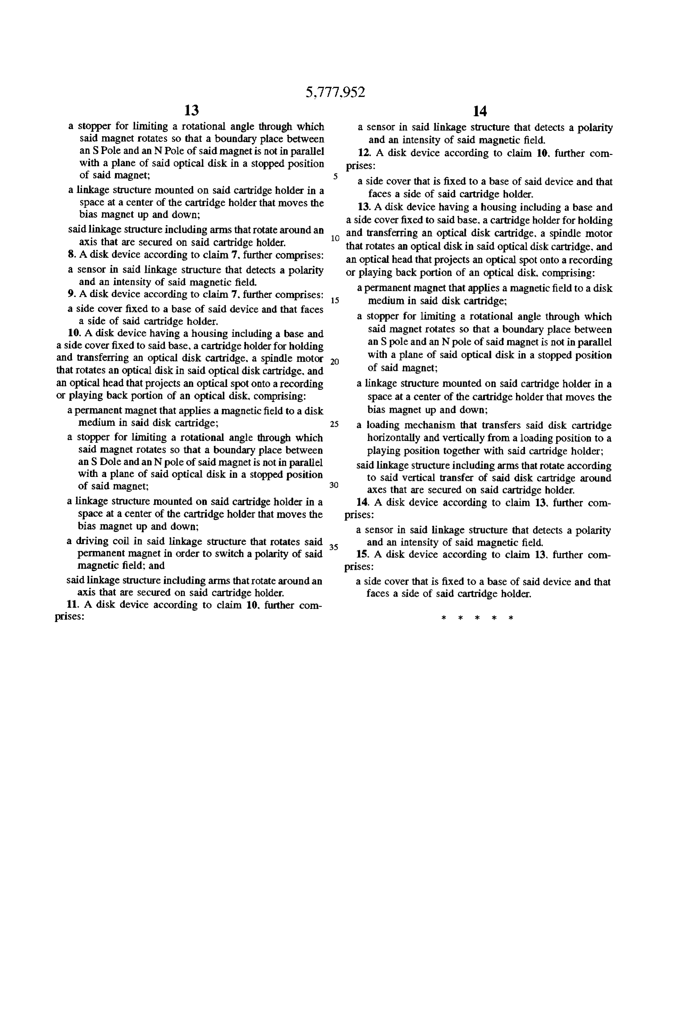 Page 15 of the original patent document