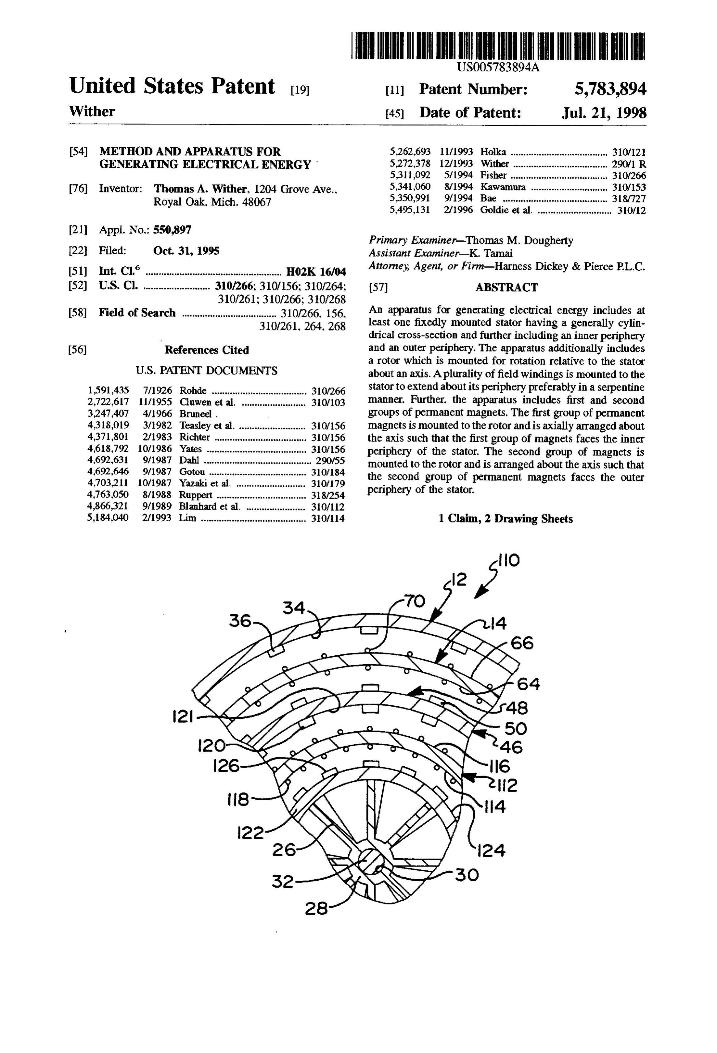 Page 1 of the original patent document
