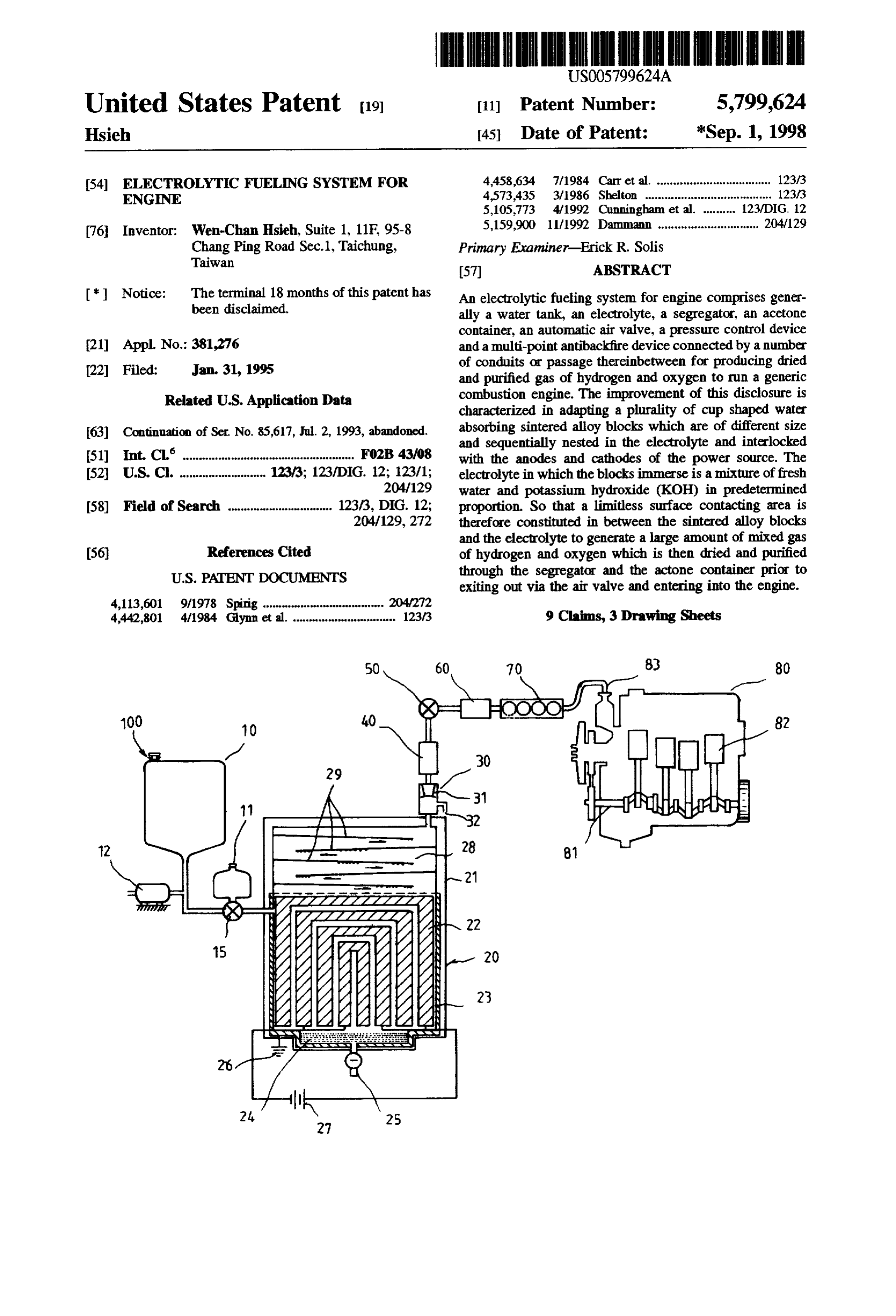 Page 1 of the original patent document