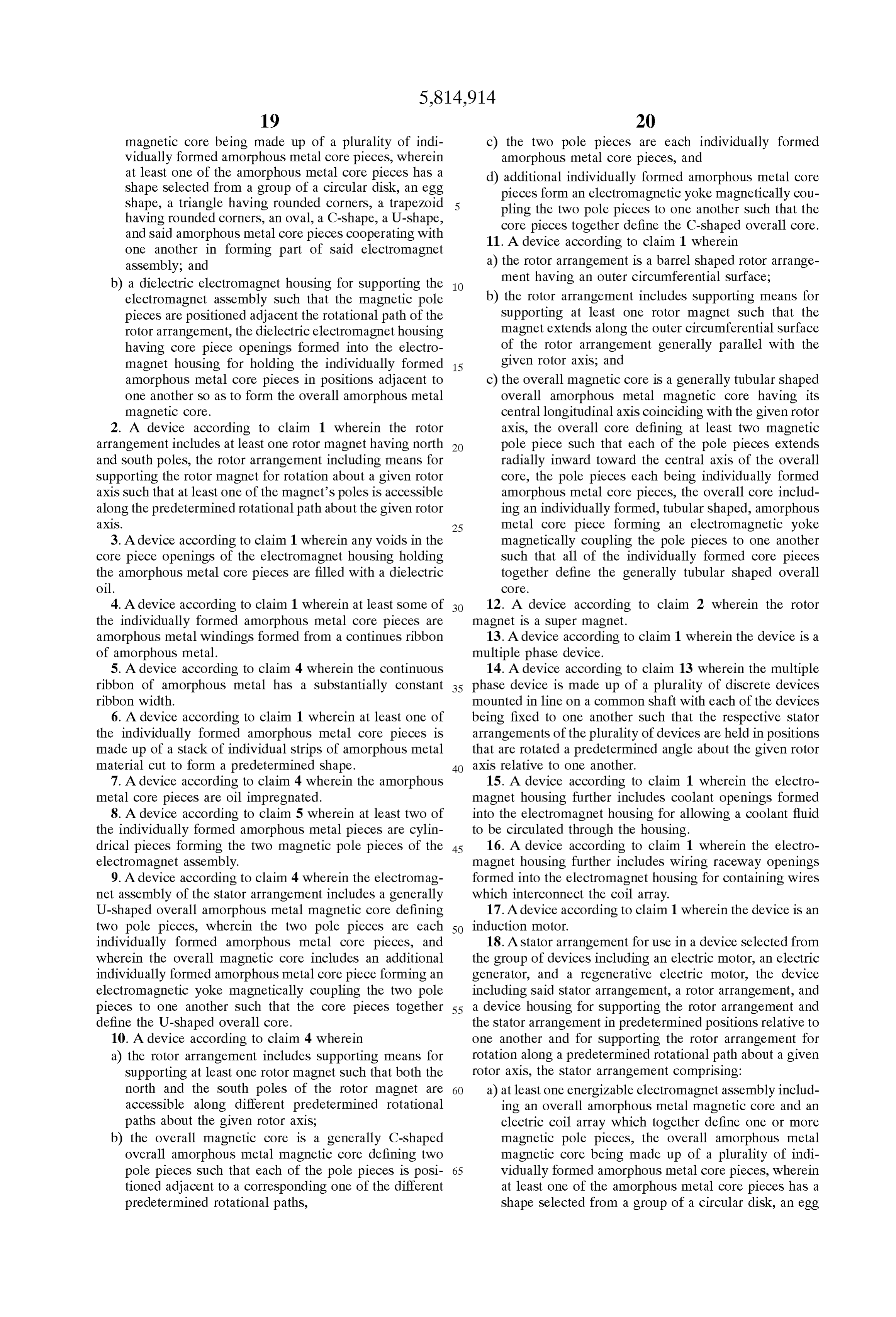 Page 18 of the original patent document
