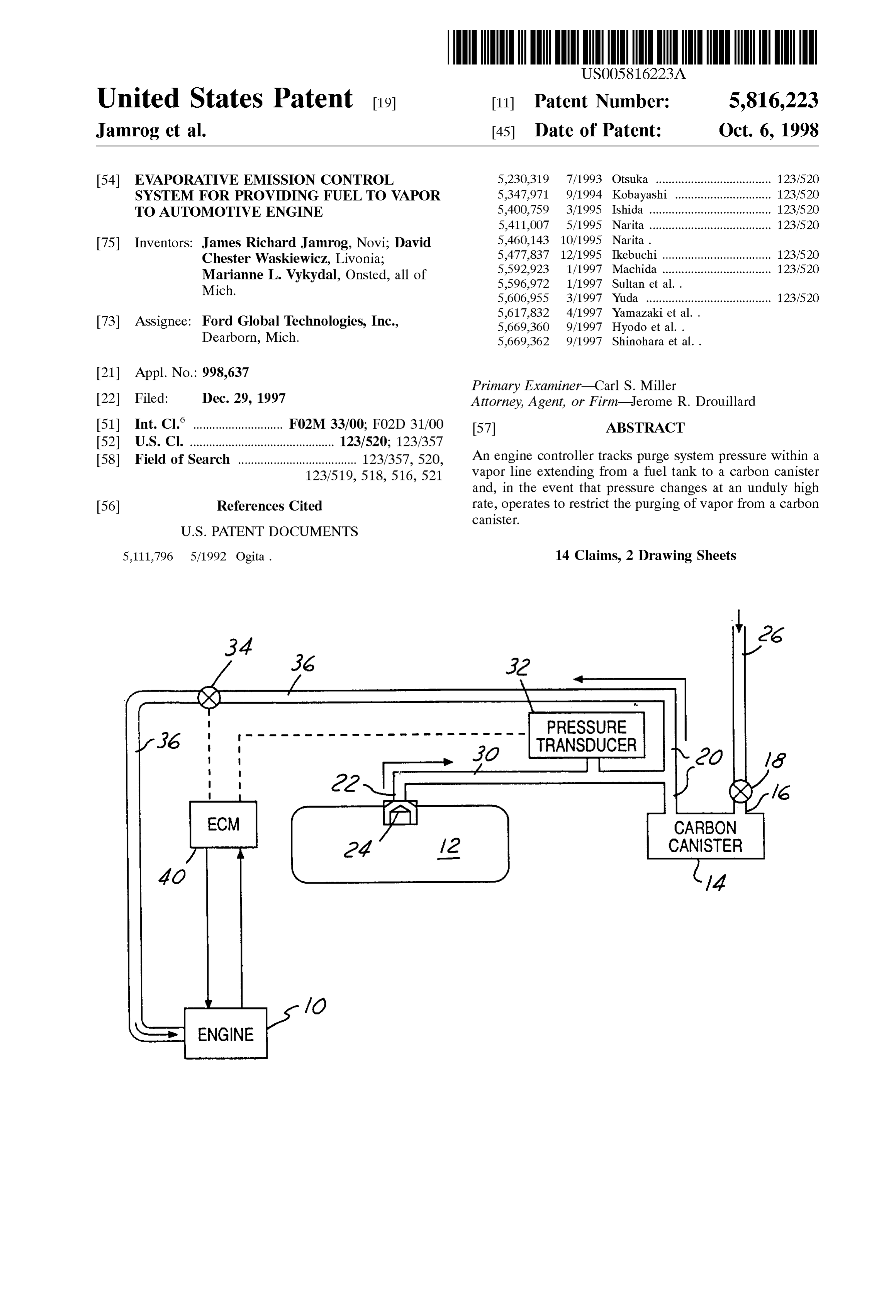 Page 1 of the original patent document