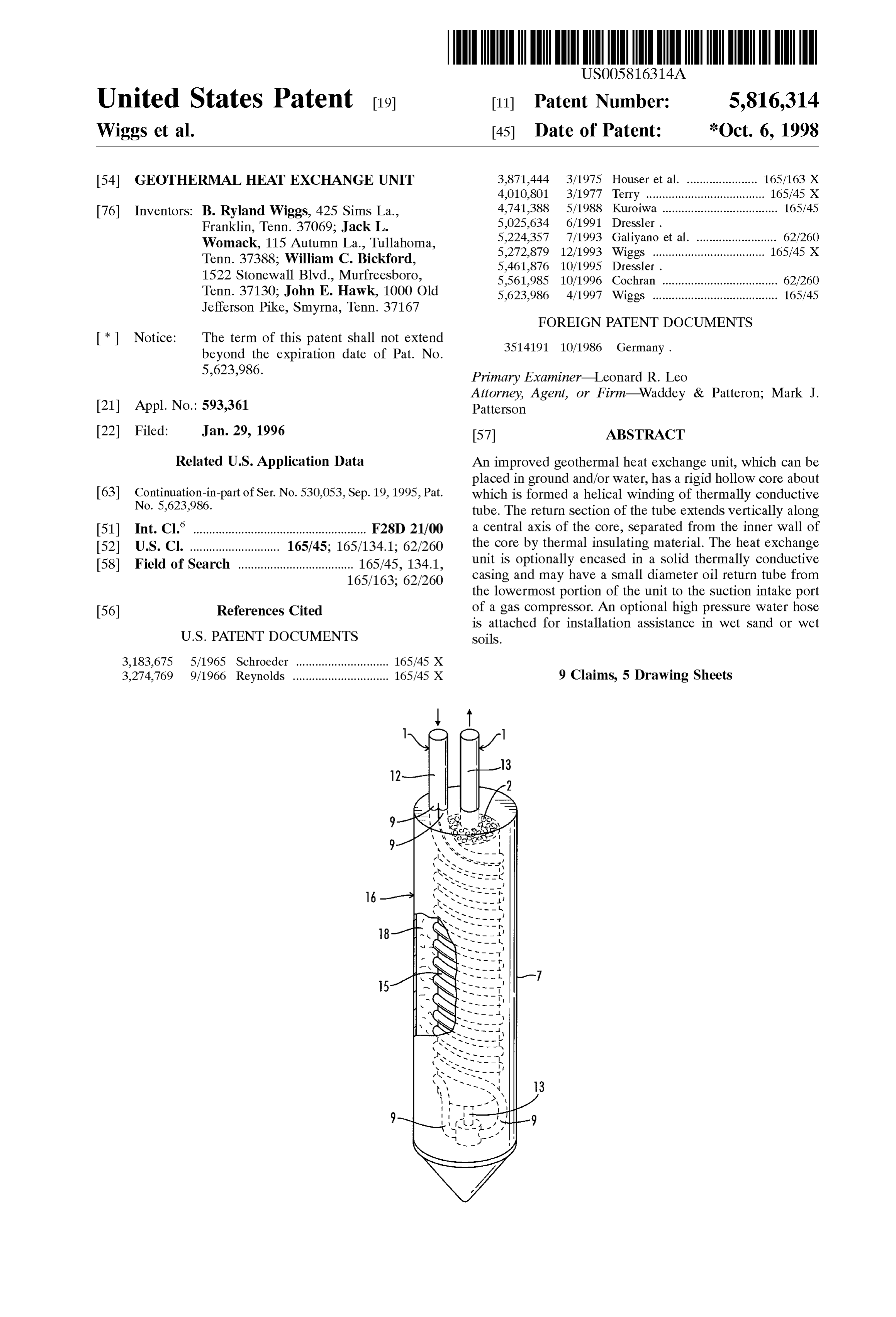Page 1 of the original patent document