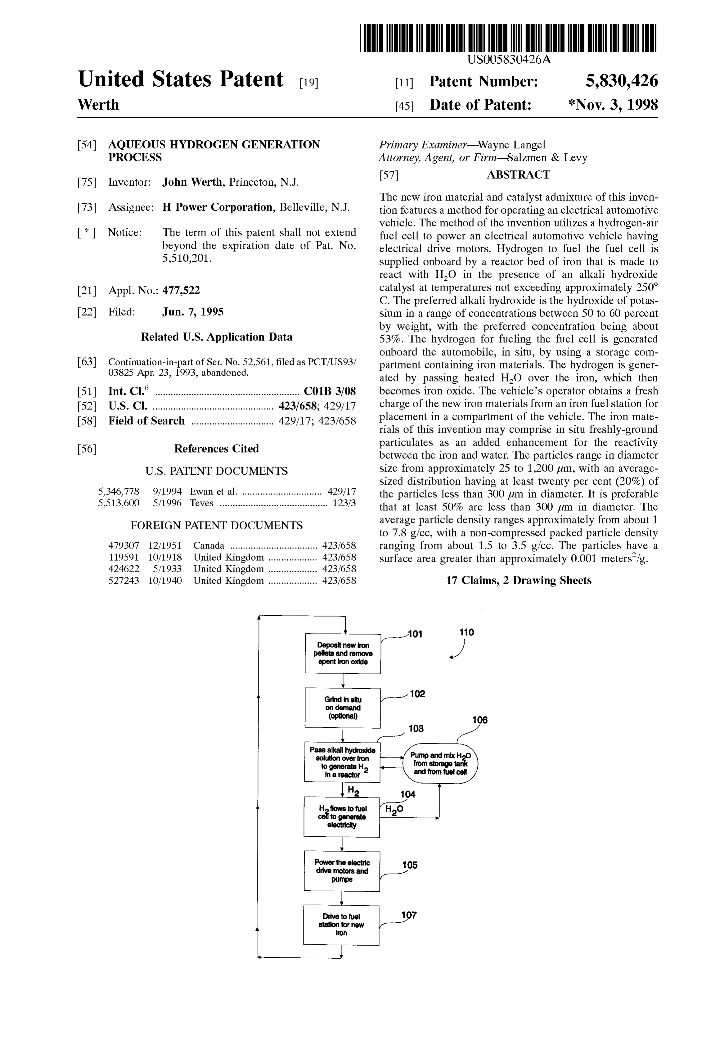 Page 1 of the original patent document