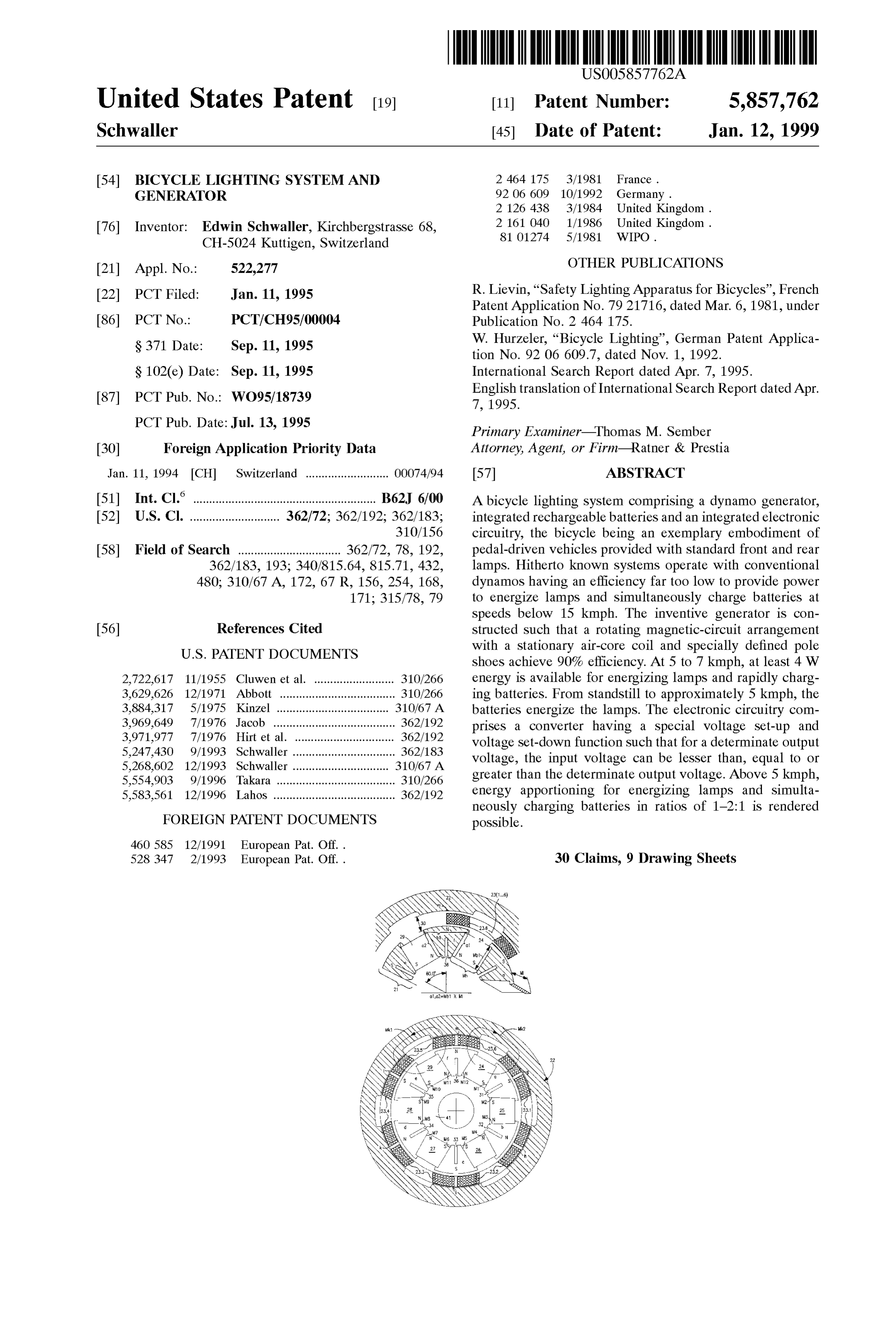 Page 1 of the original patent document