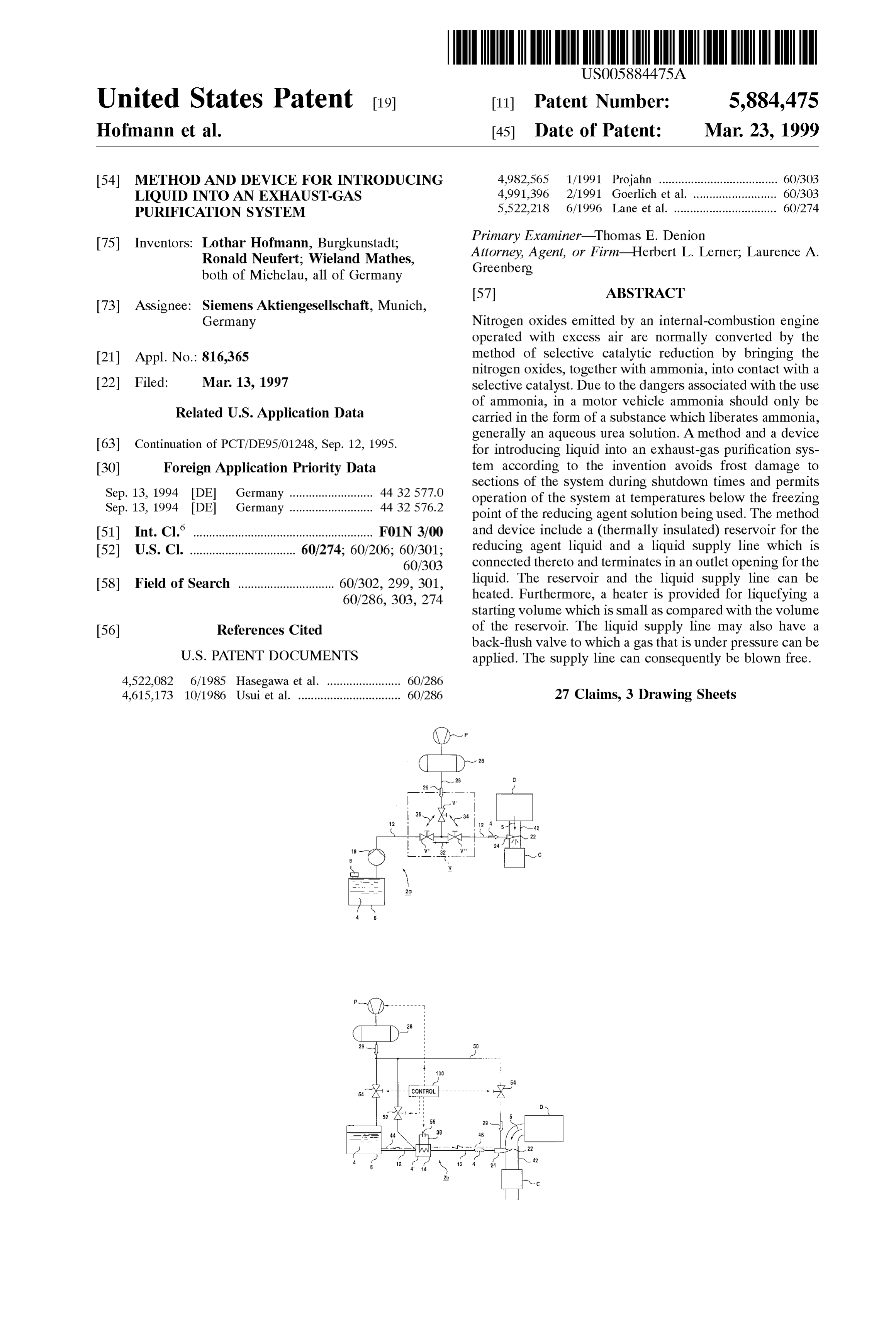 Page 1 of the original patent document
