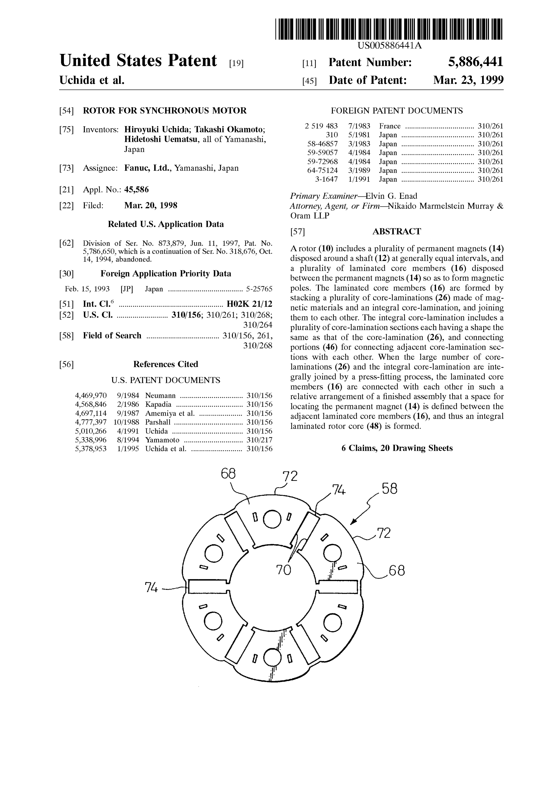 Page 1 of the original patent document