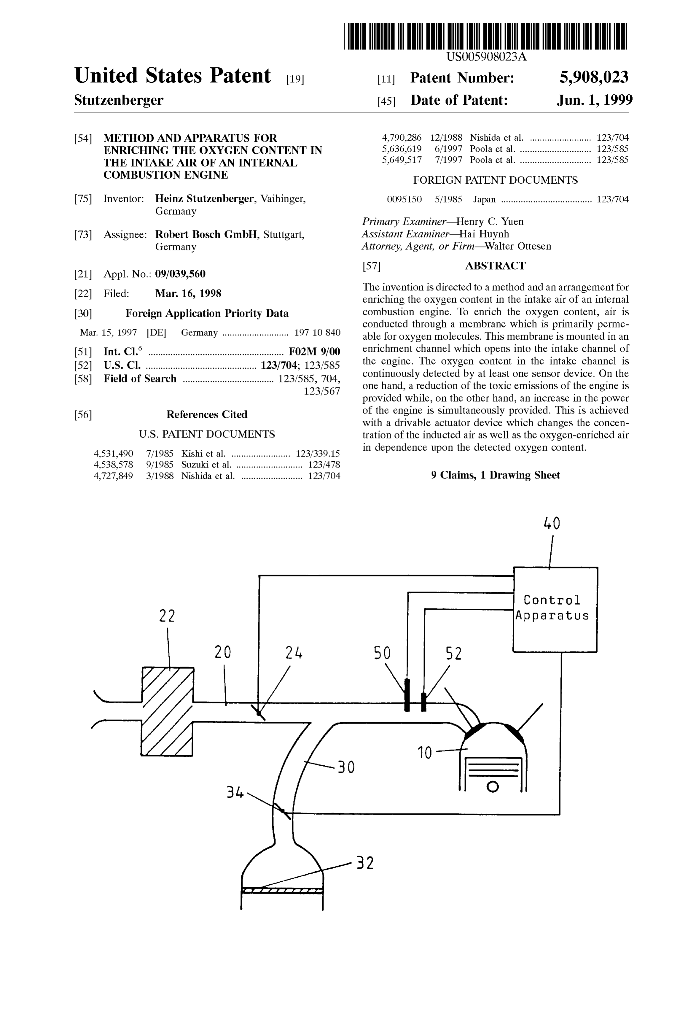 Page 1 of the original patent document