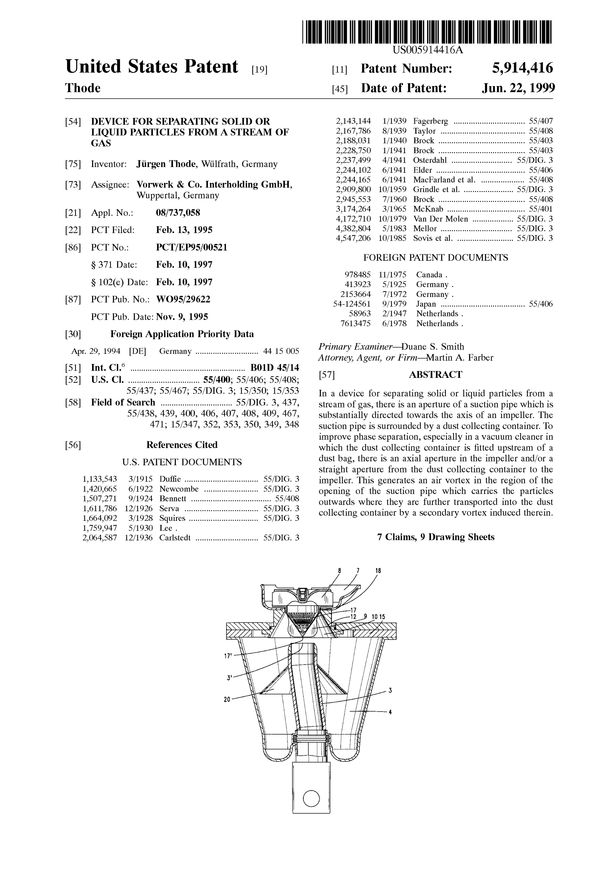 Page 1 of the original patent document