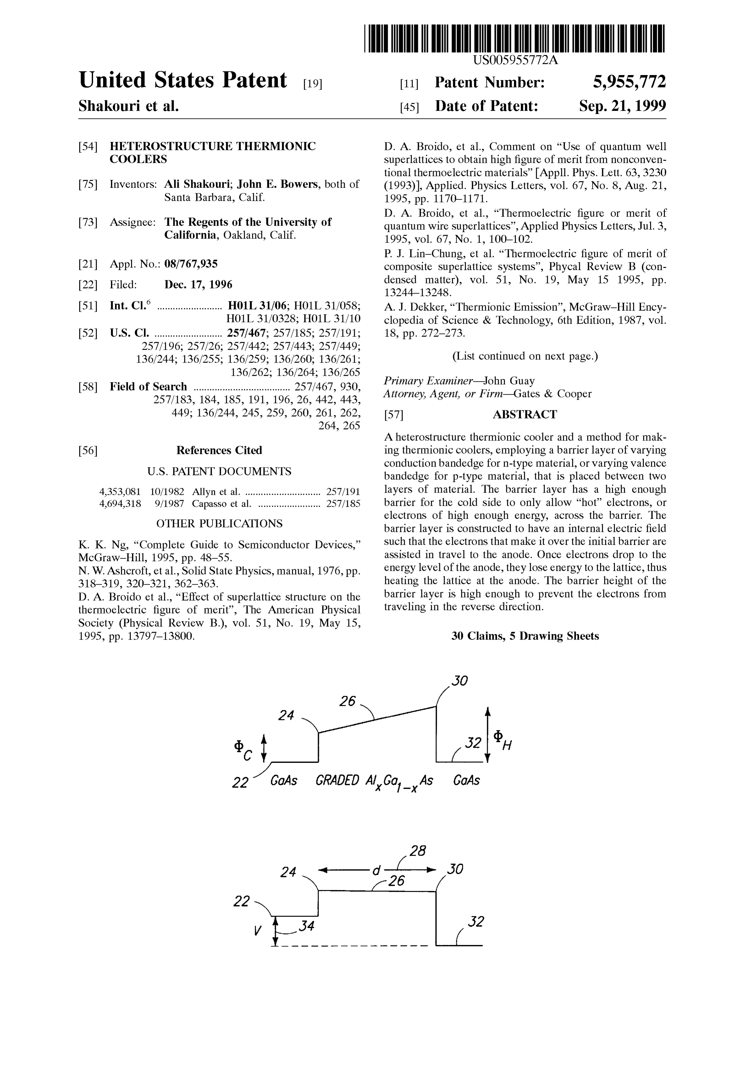 Page 1 of the original patent document