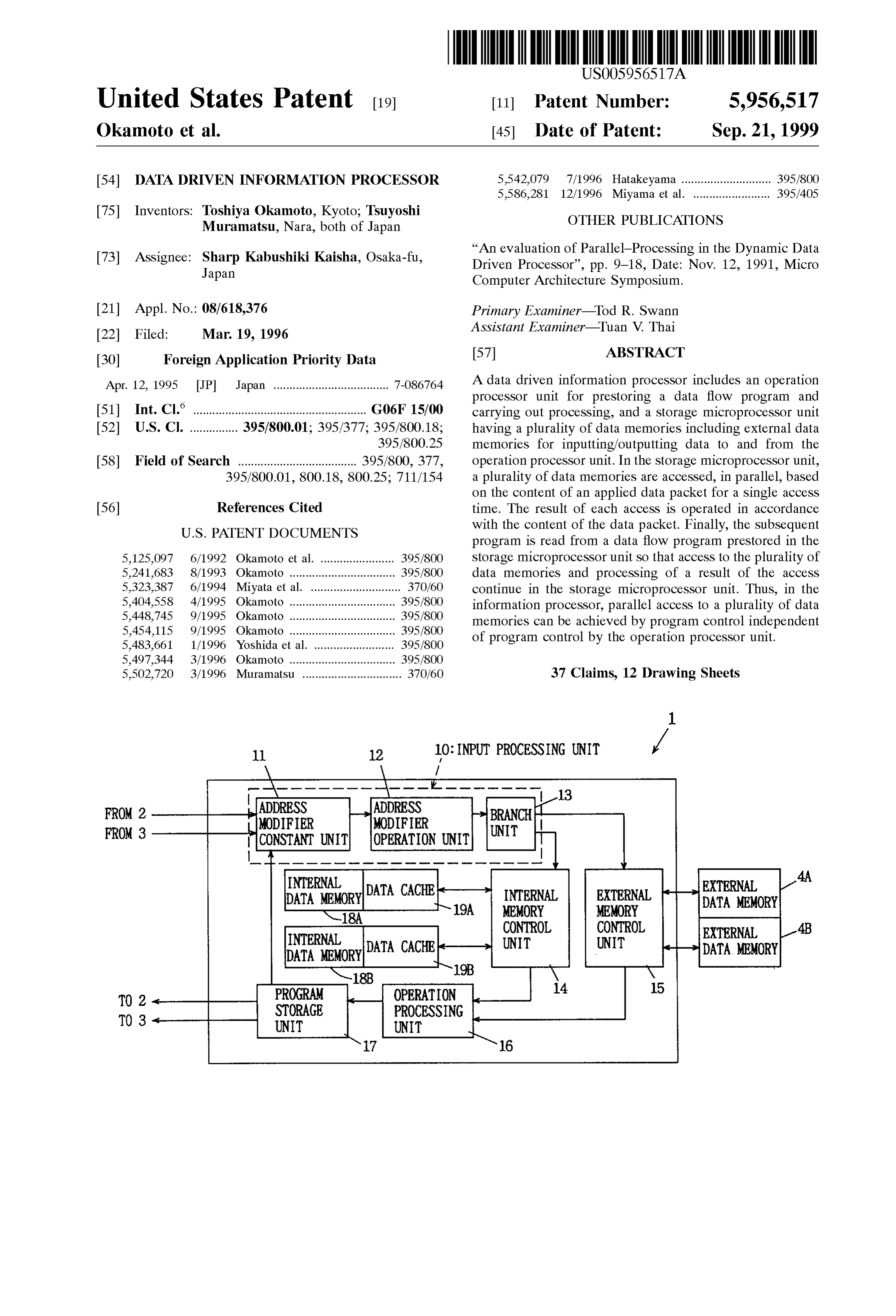 Page 1 of the original patent document