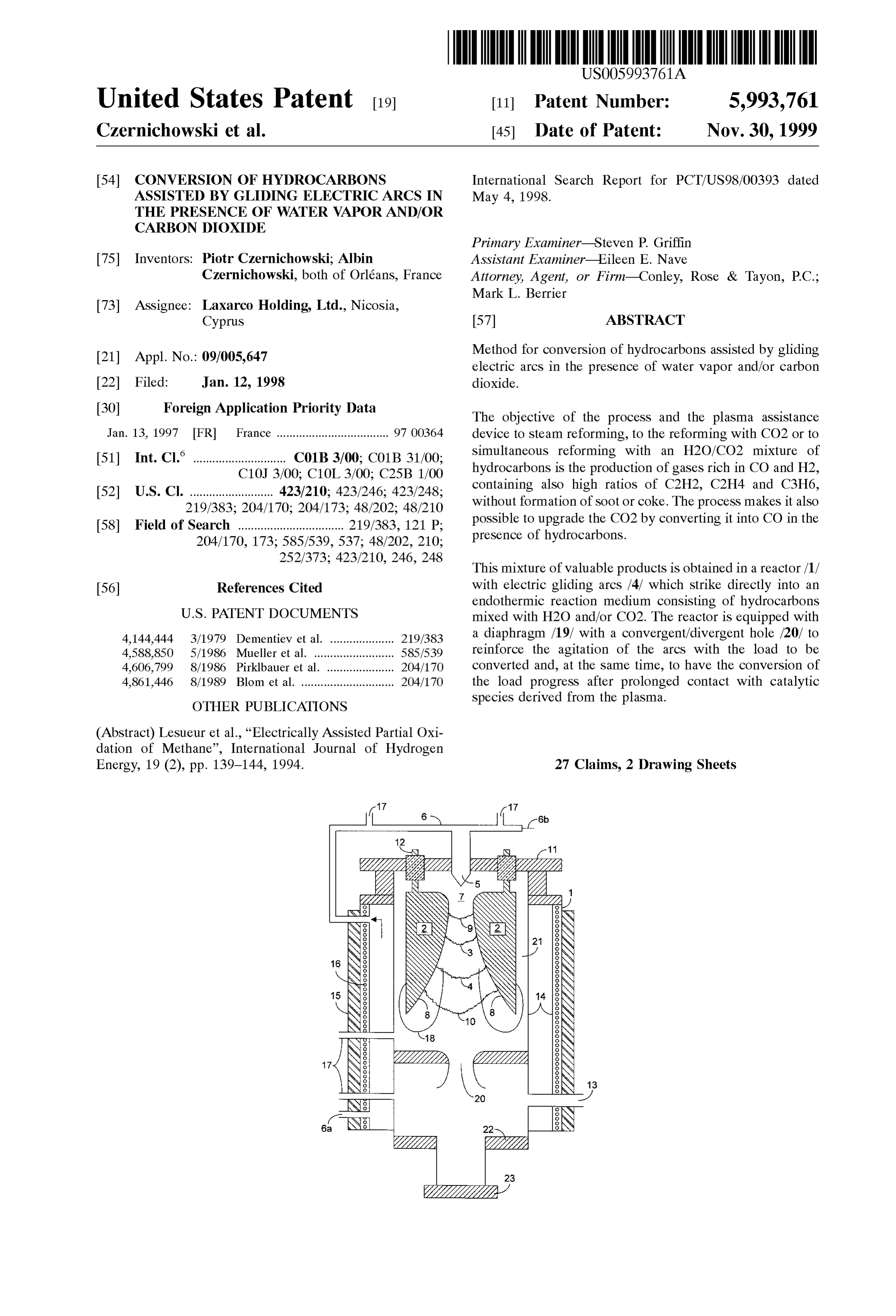 Page 1 of the original patent document
