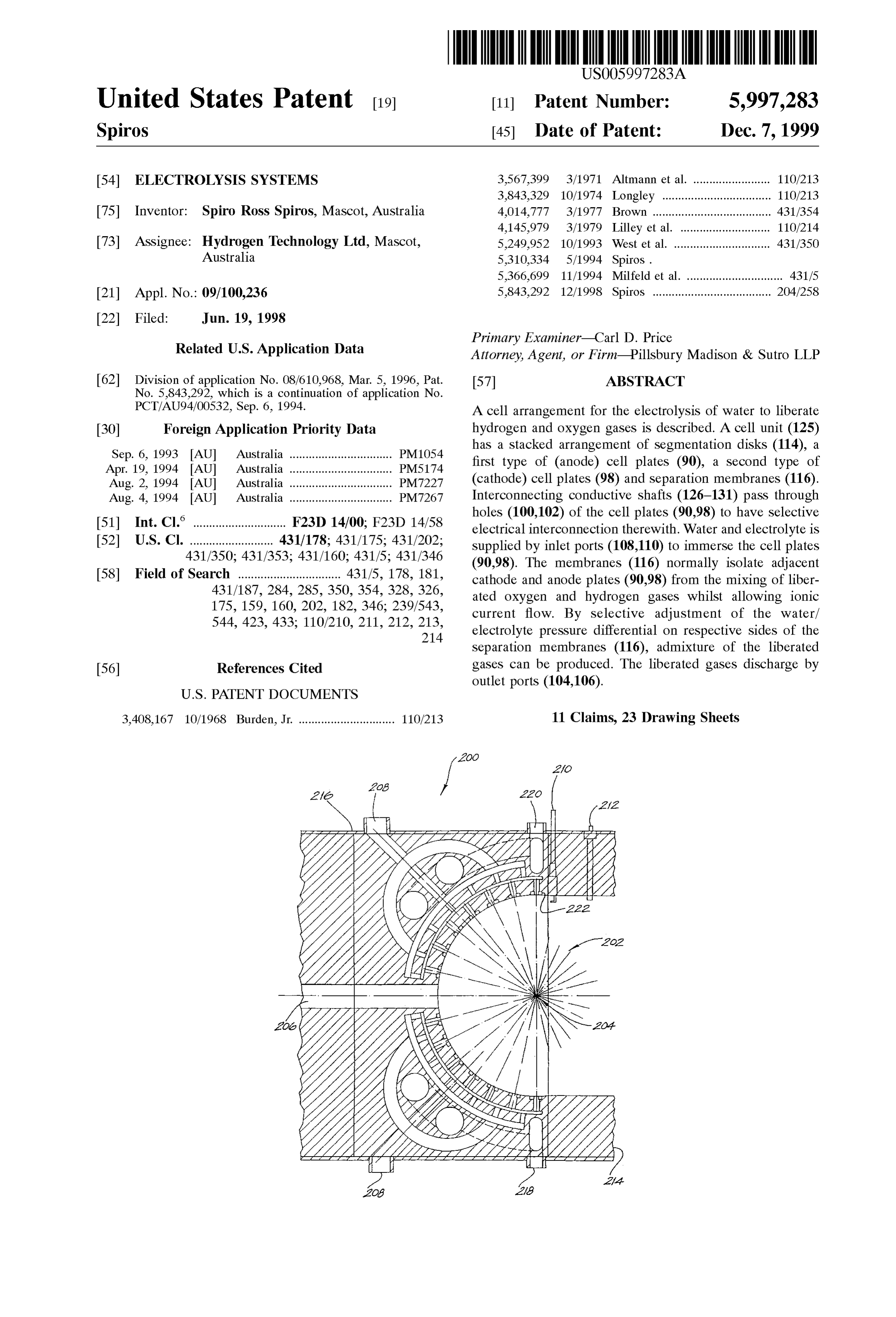 Page 1 of the original patent document
