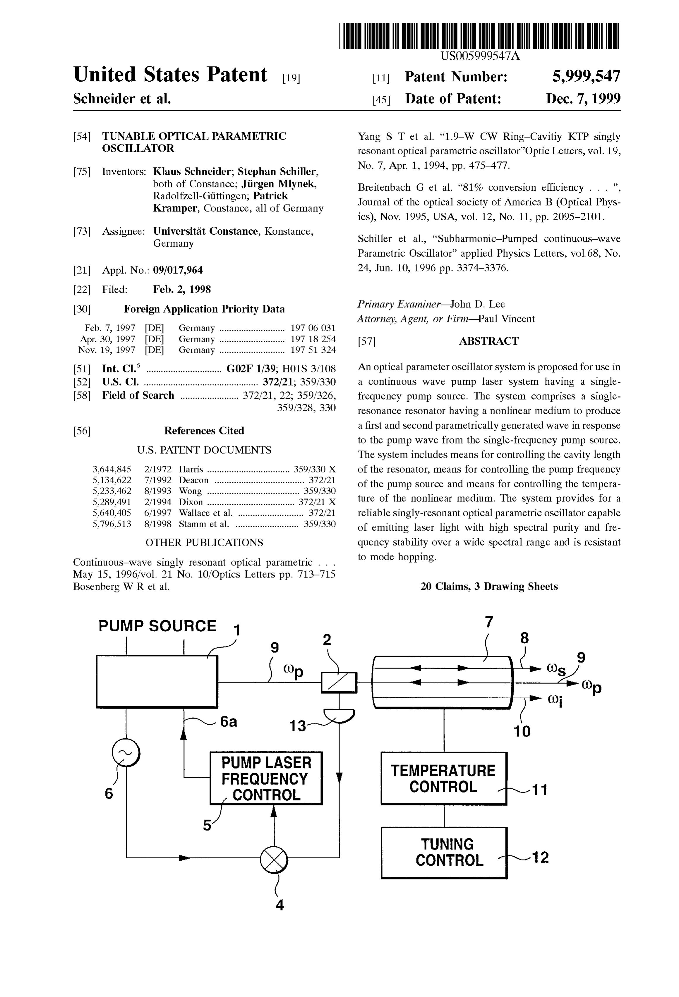 Page 1 of the original patent document