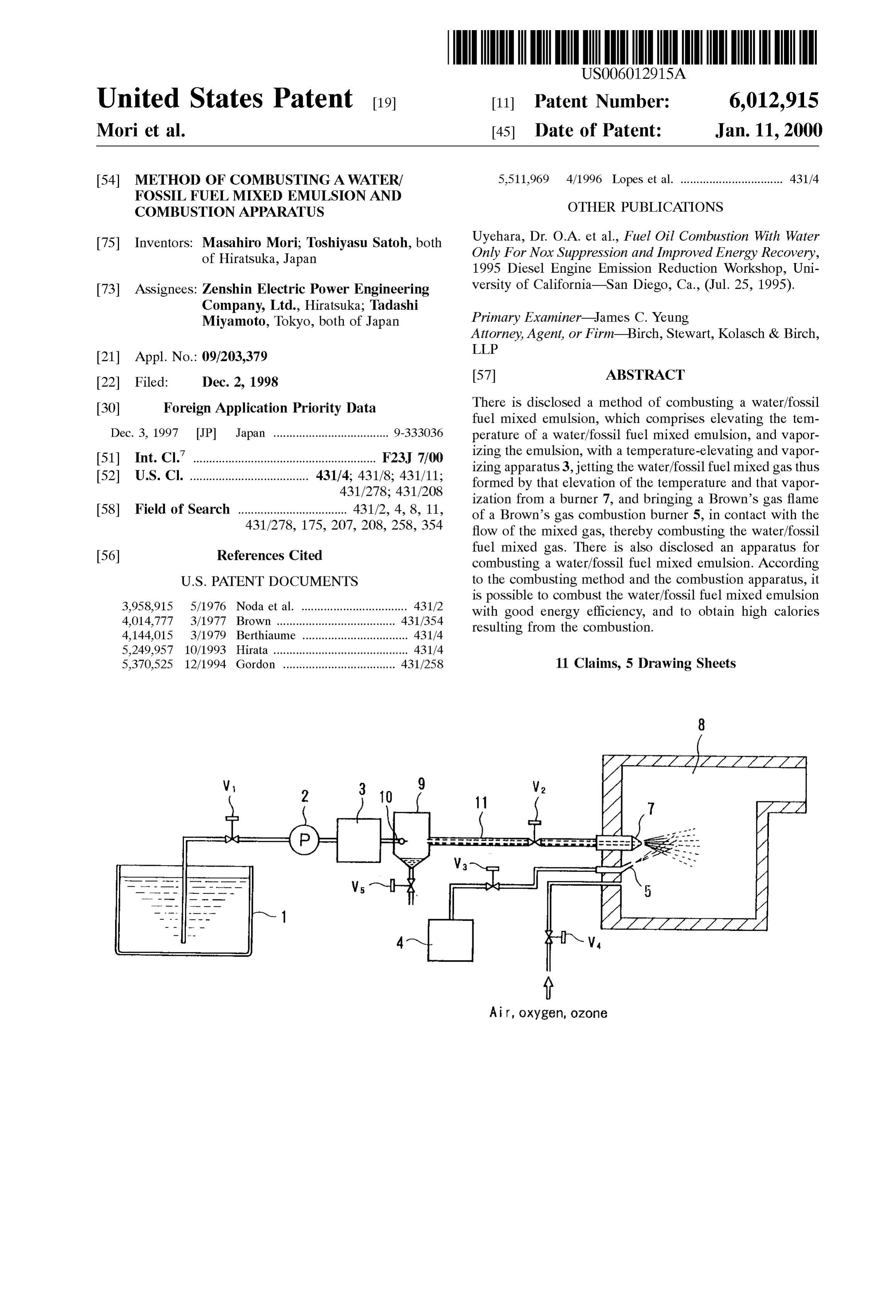 Page 1 of the original patent document