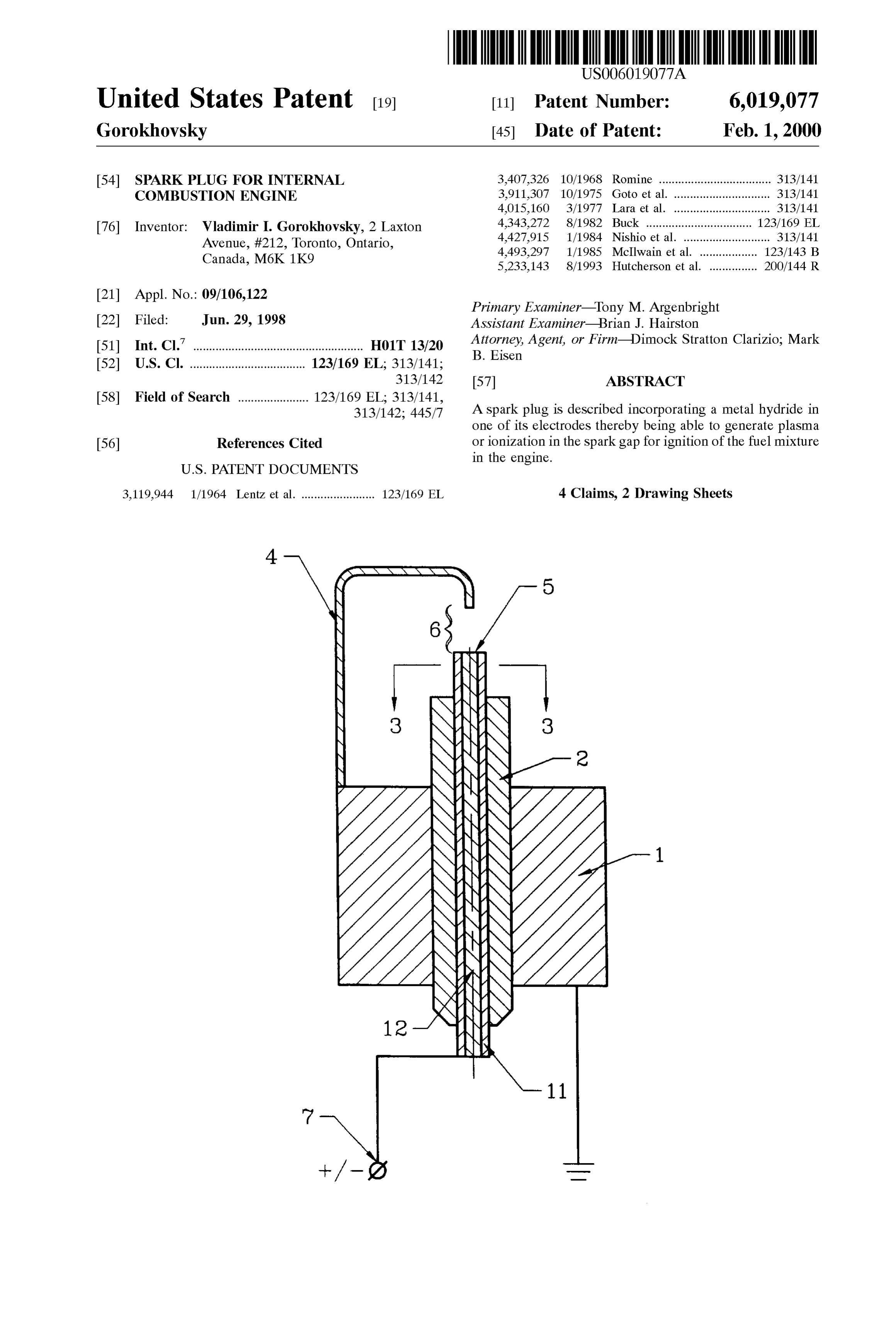 Page 1 of the original patent document