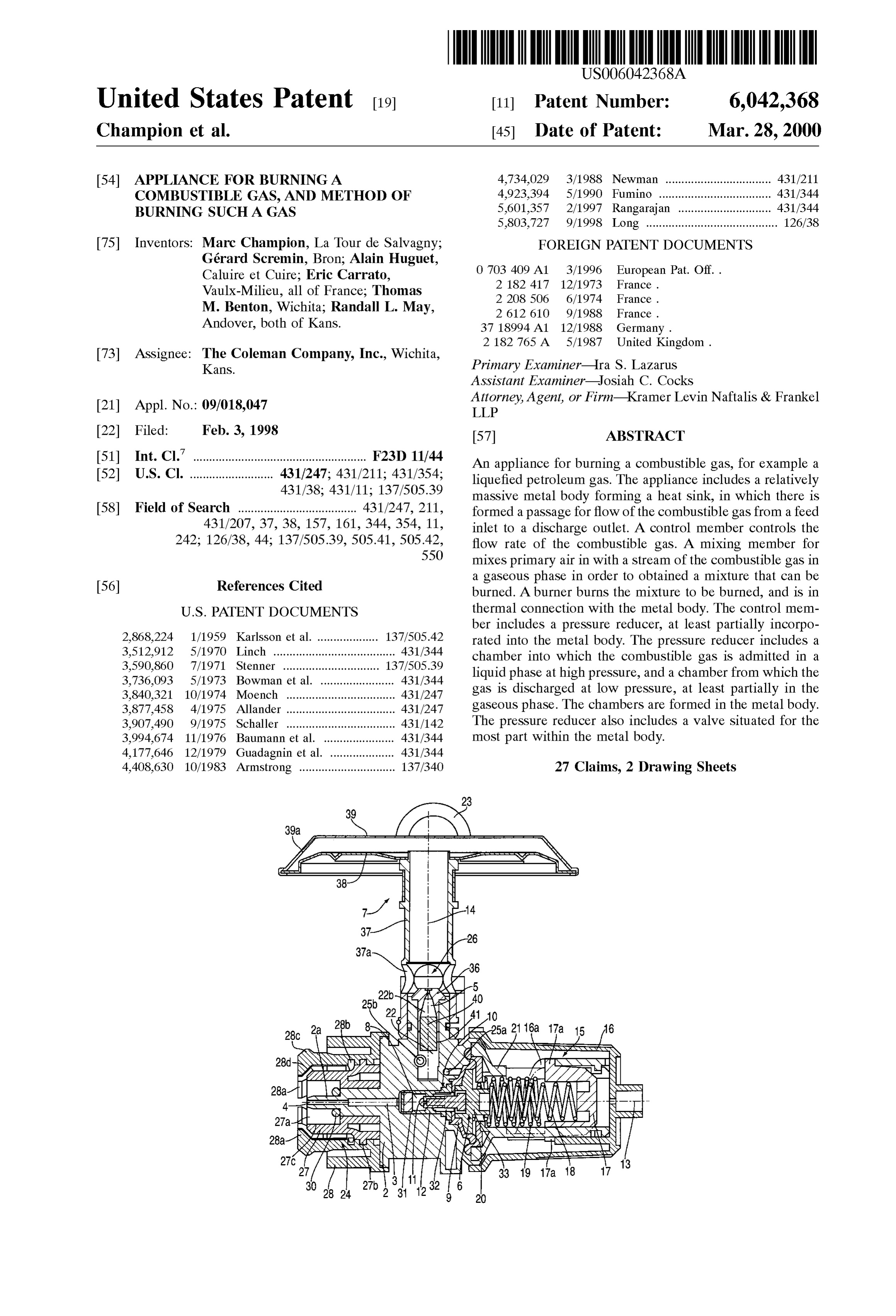Page 1 of the original patent document