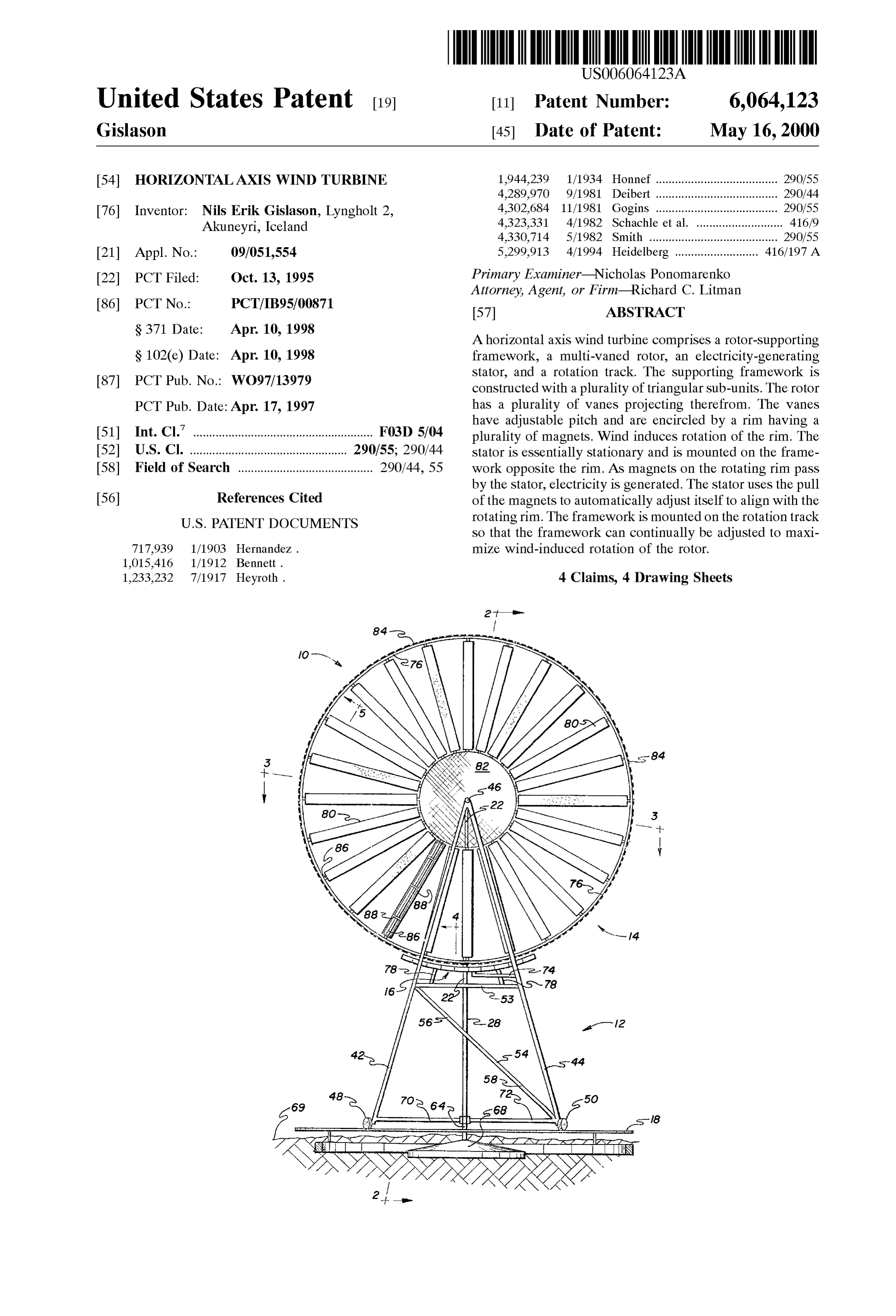 Page 1 of the original patent document