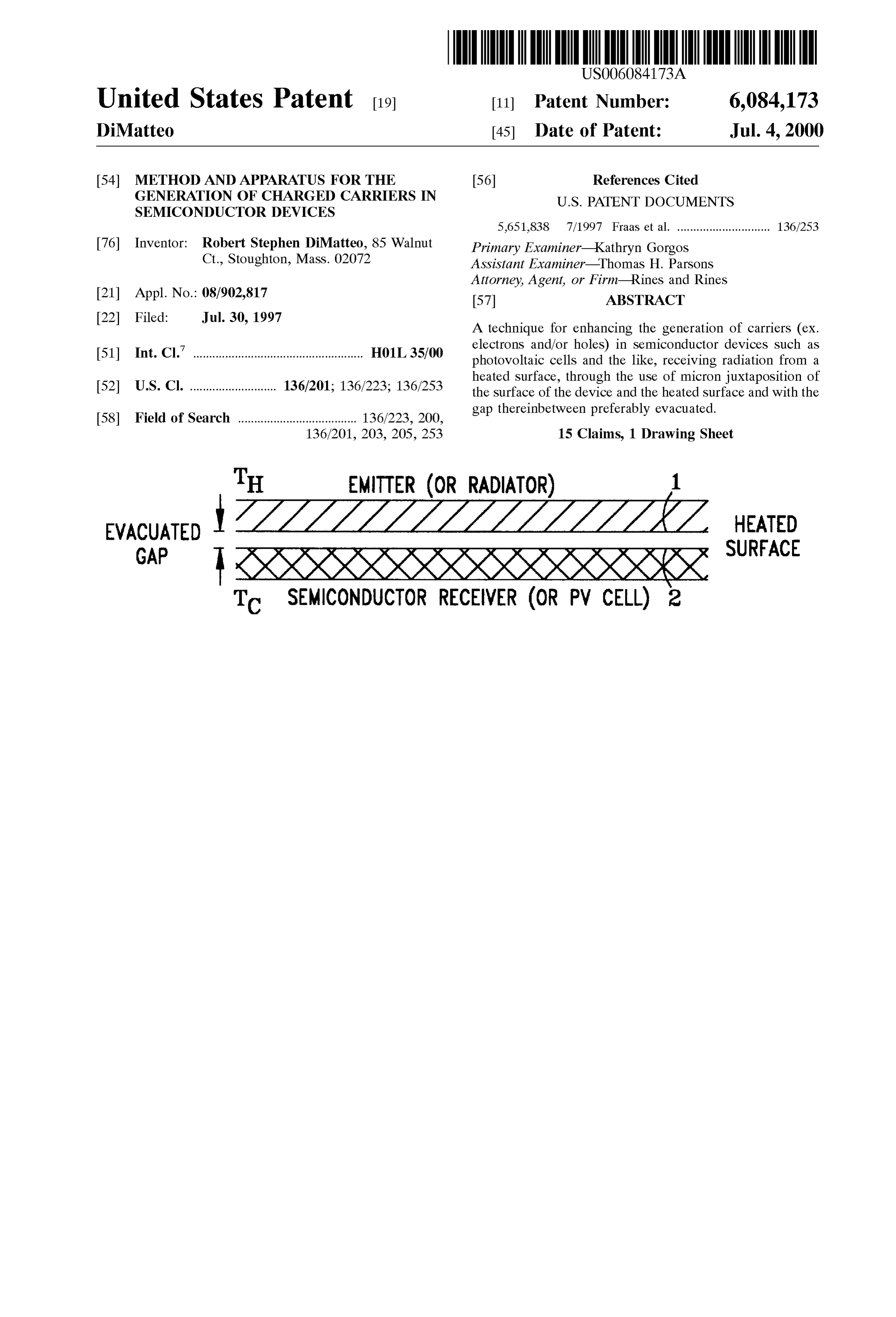 Page 1 of the original patent document