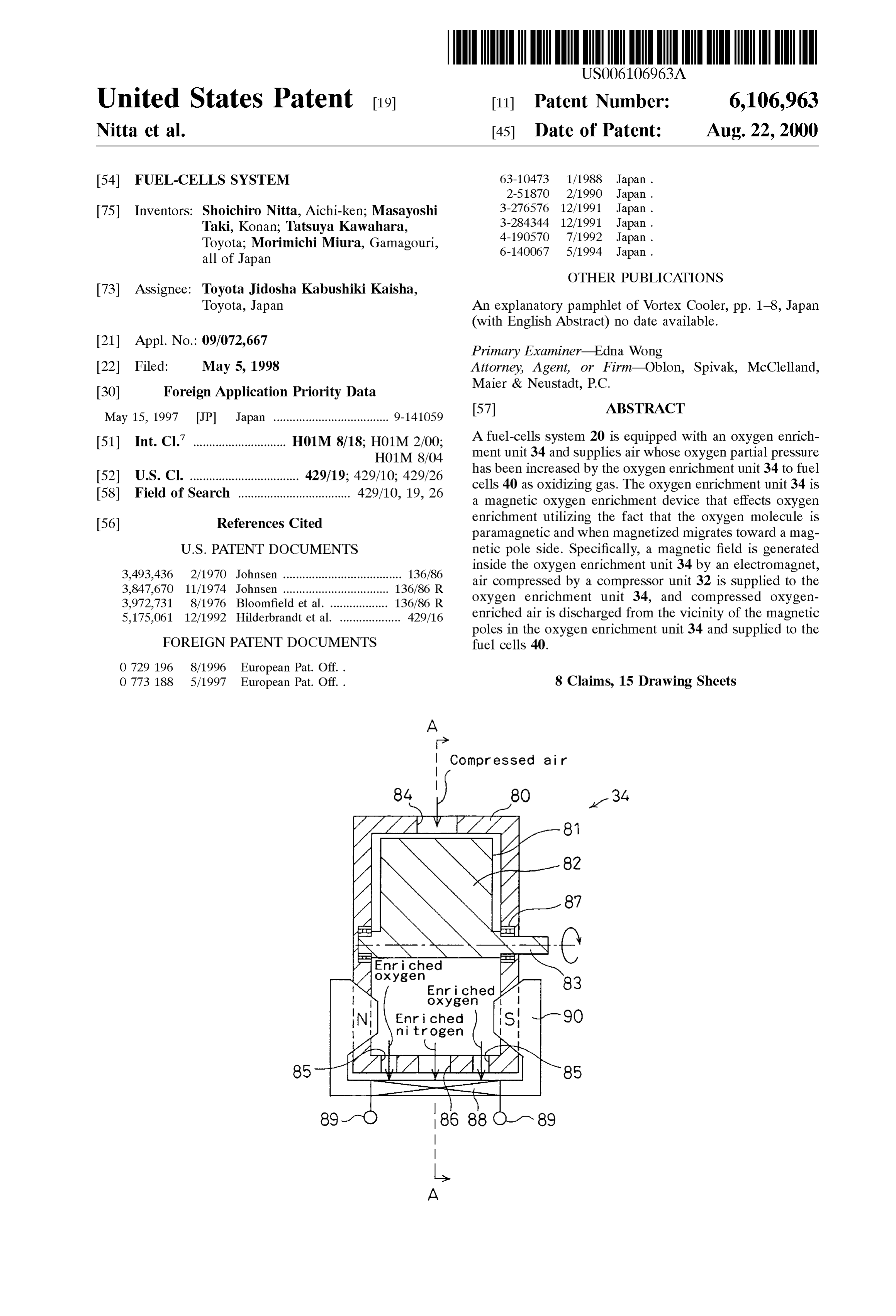 Page 1 of the original patent document