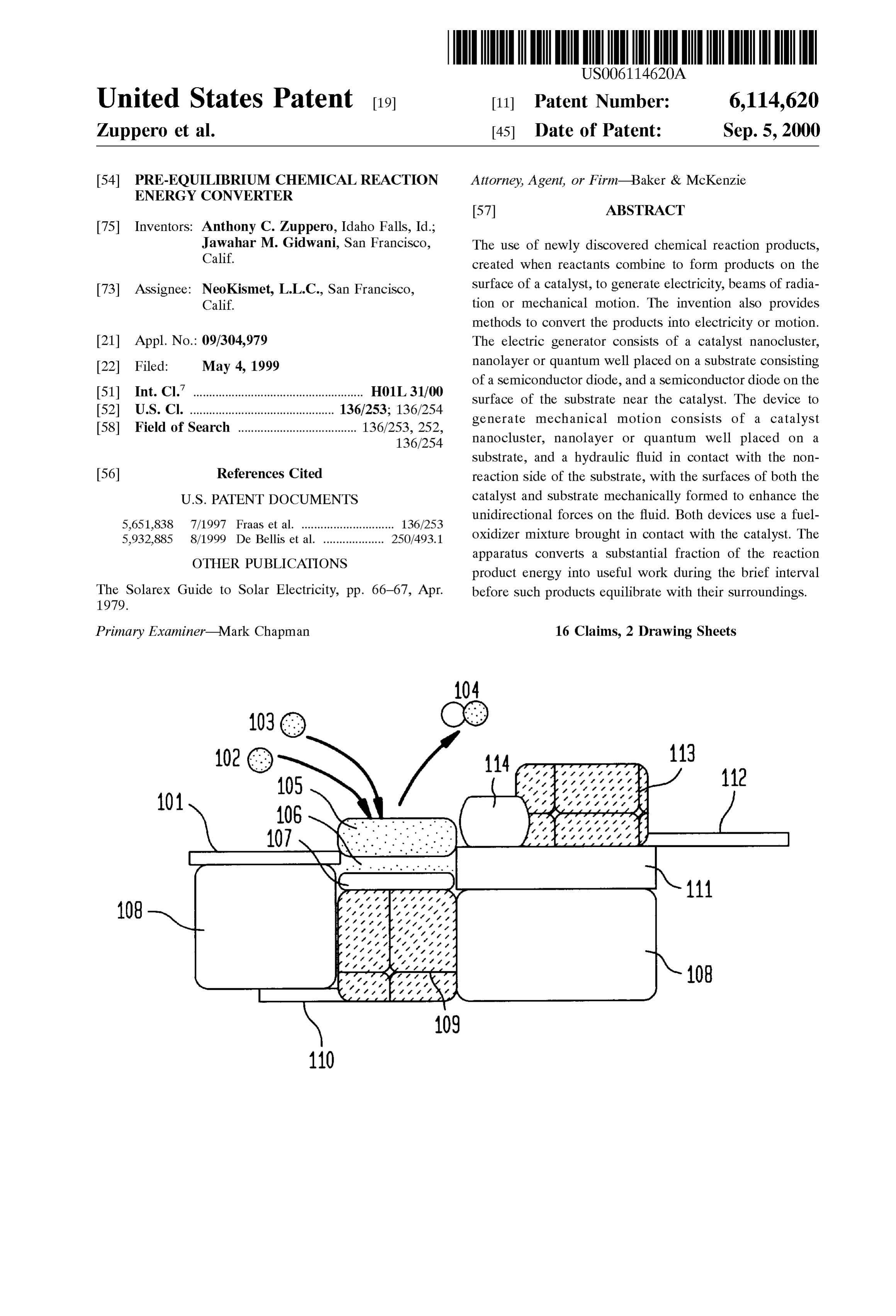 Page 1 of the original patent document