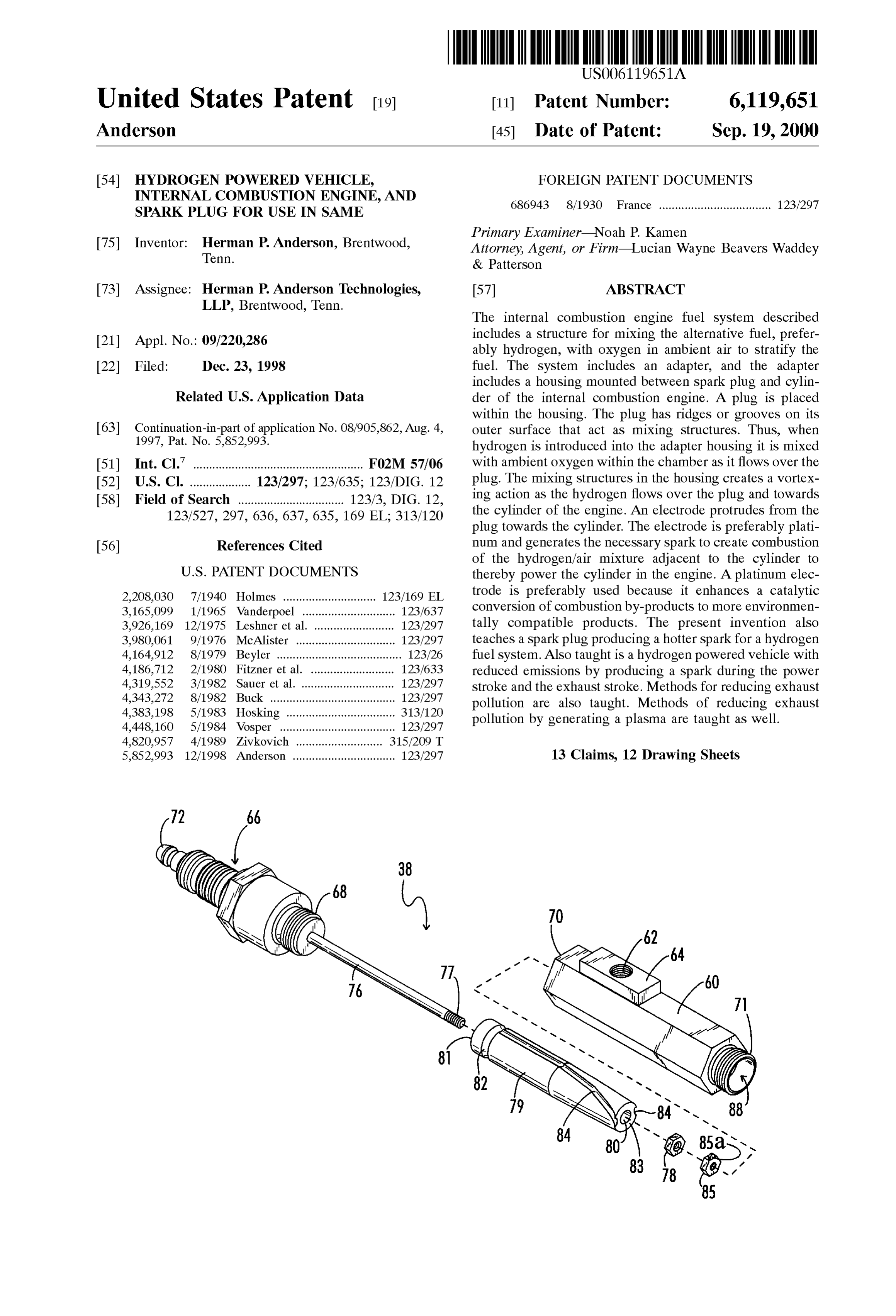 Page 1 of the original patent document