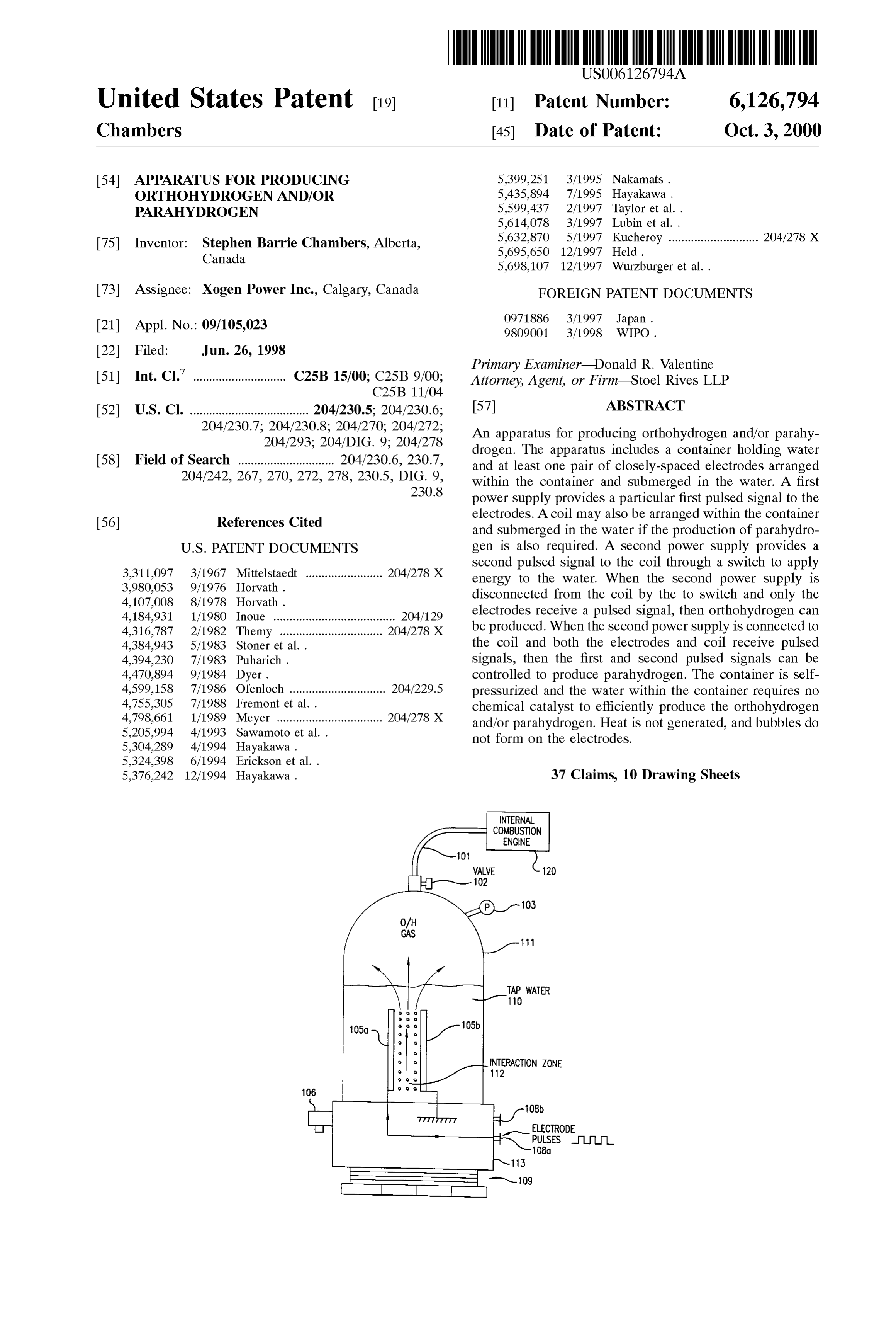 Page 1 of the original patent document