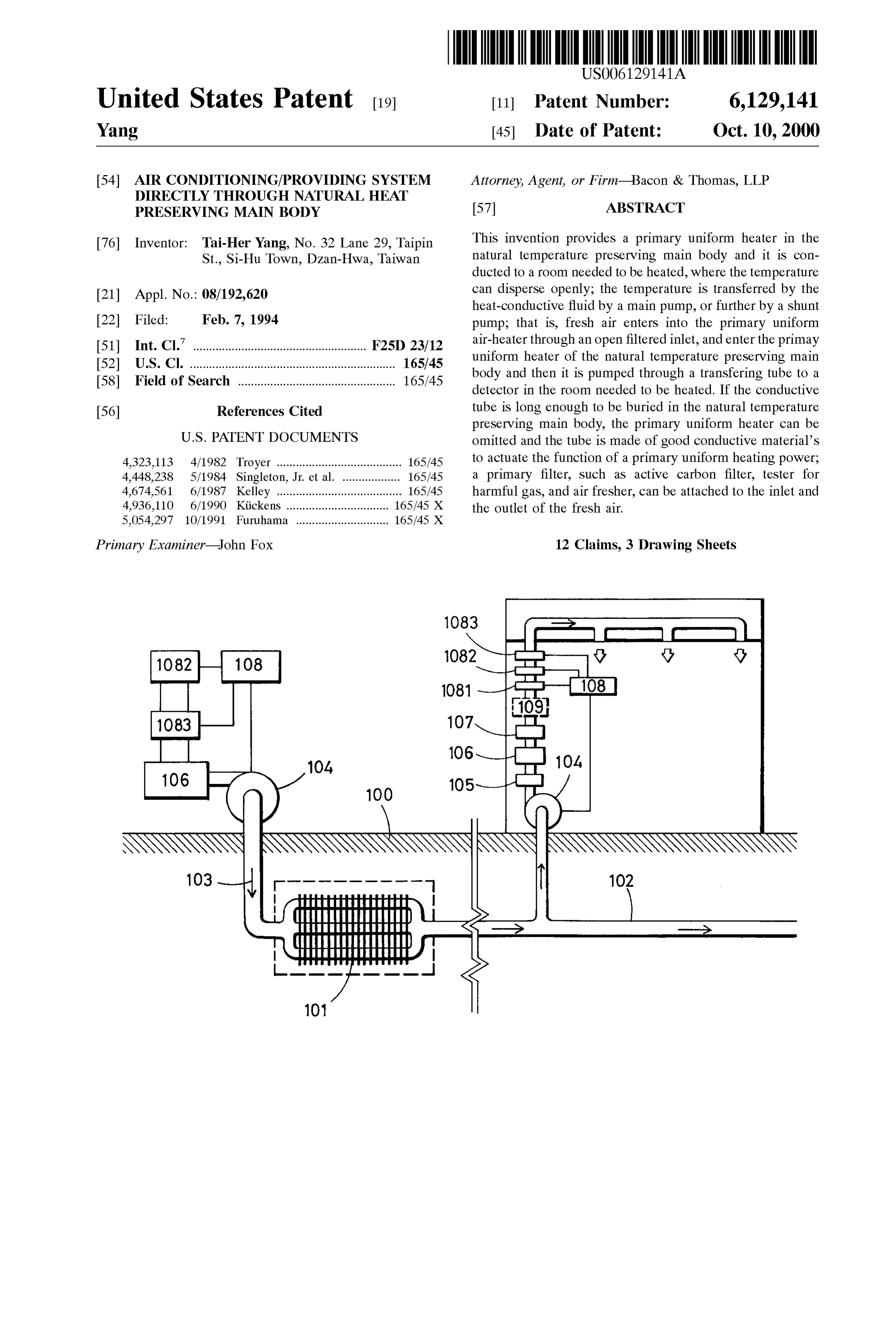 Page 1 of the original patent document