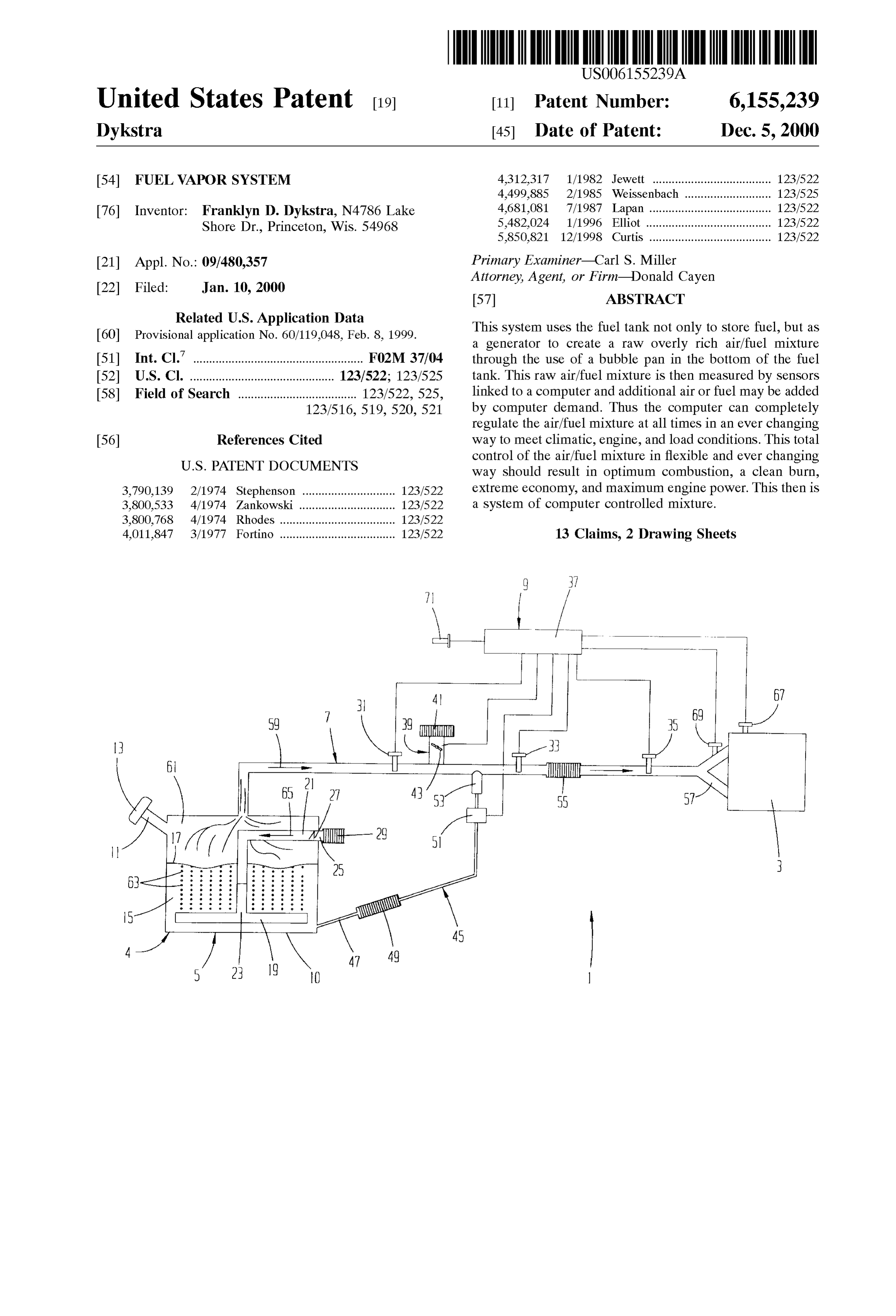 Page 1 of the original patent document