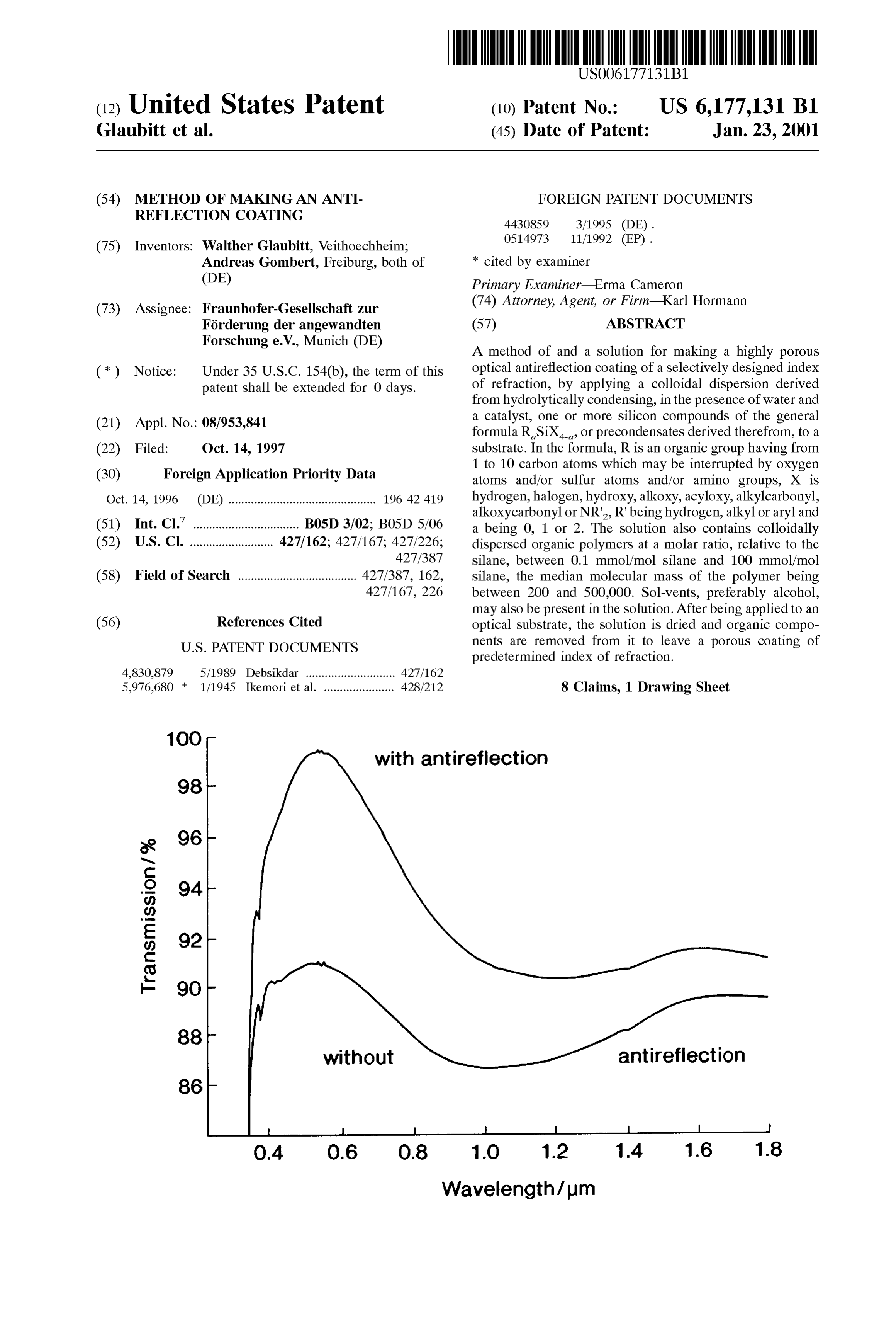 Page 1 of the original patent document