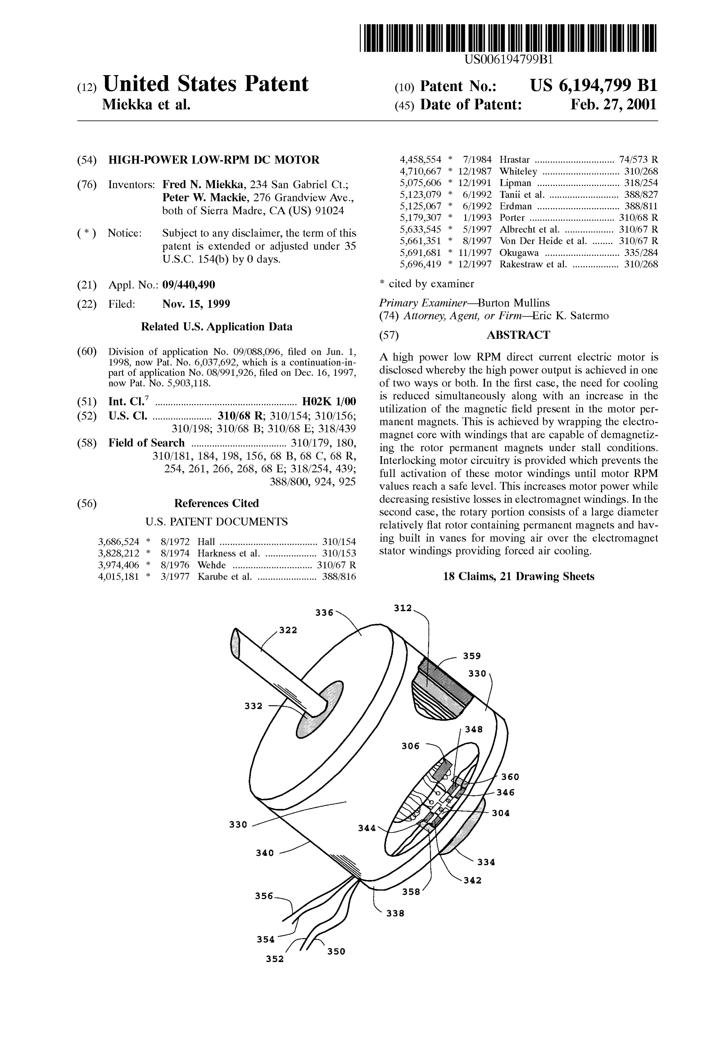 Page 1 of the original patent document