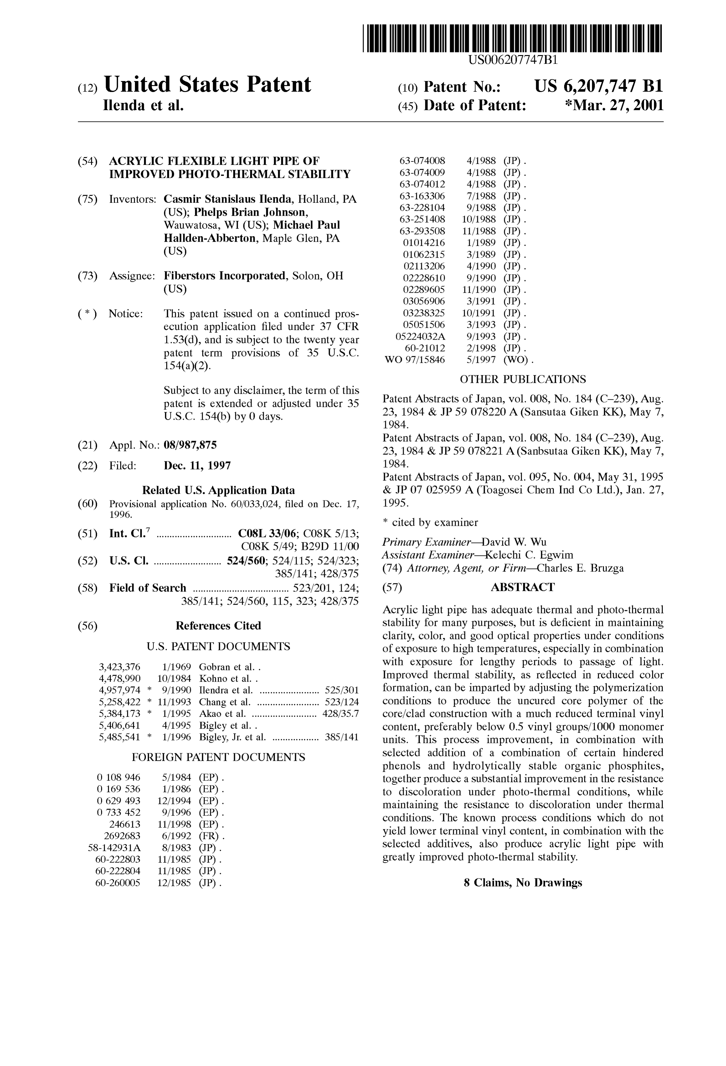 Page 1 of the original patent document