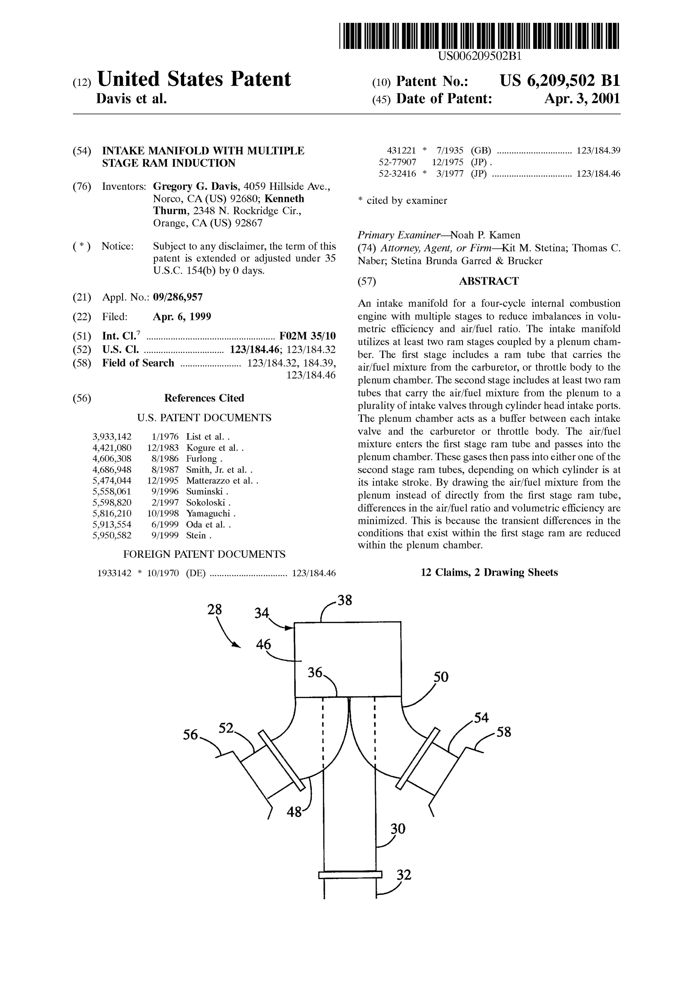 Page 1 of the original patent document
