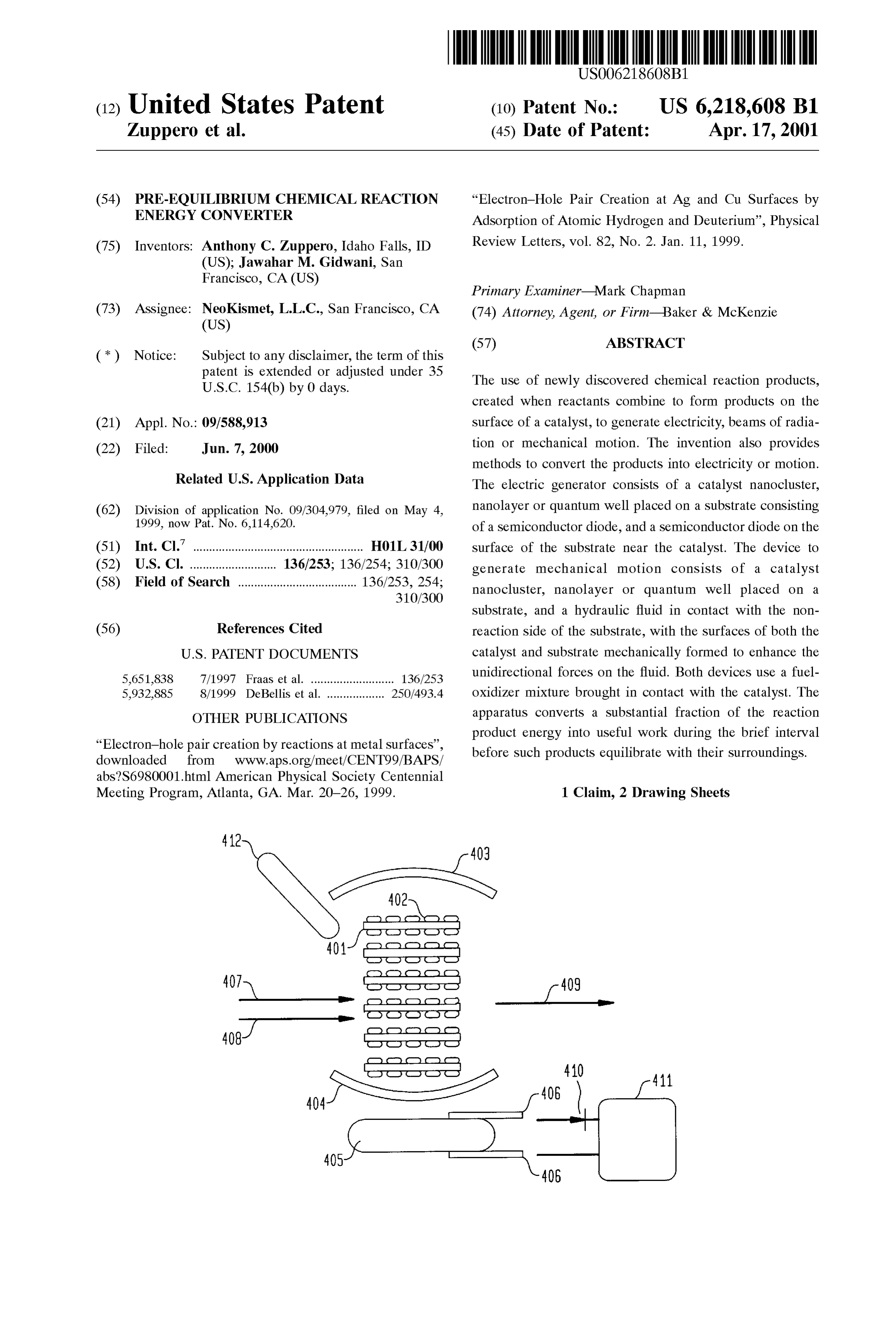 Page 1 of the original patent document