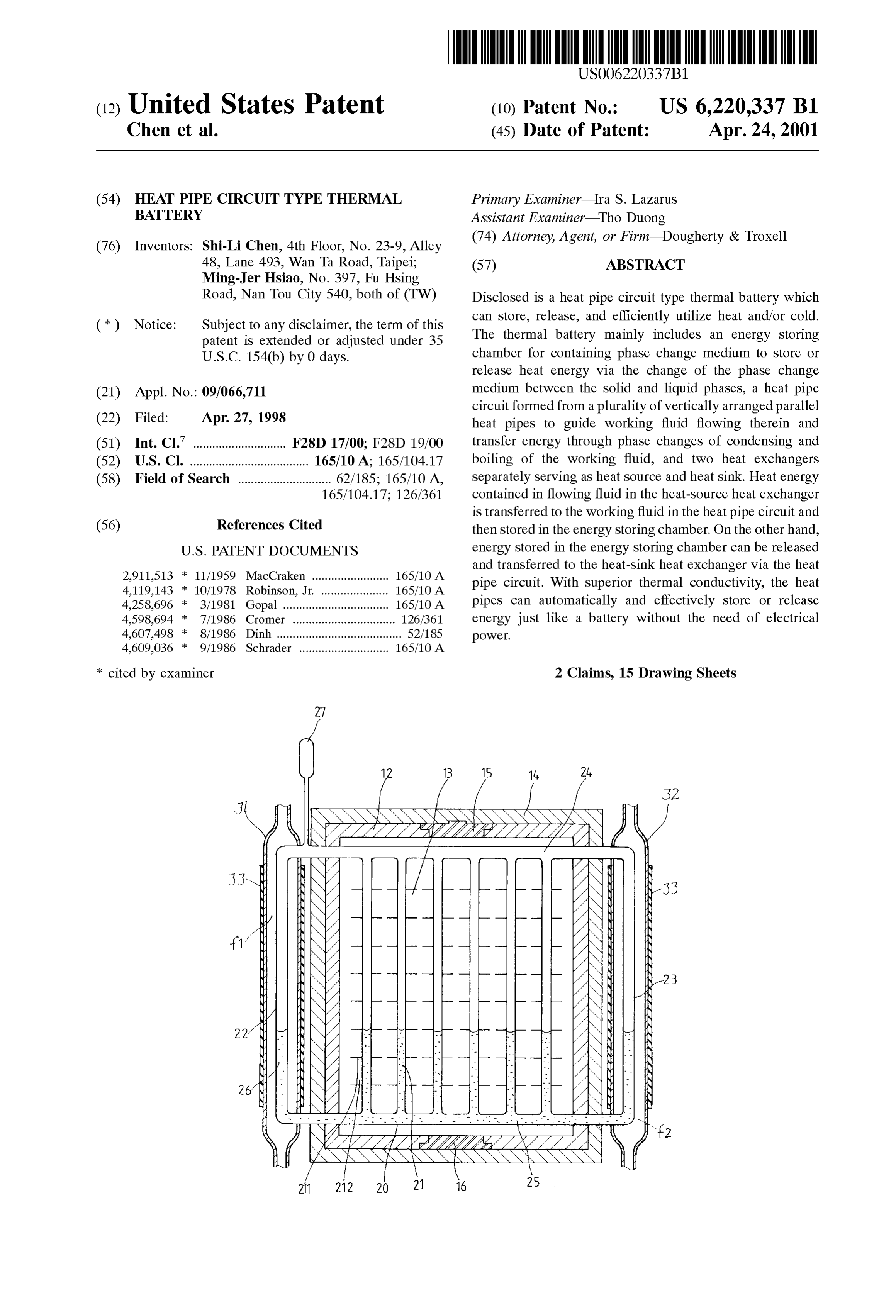 Page 1 of the original patent document