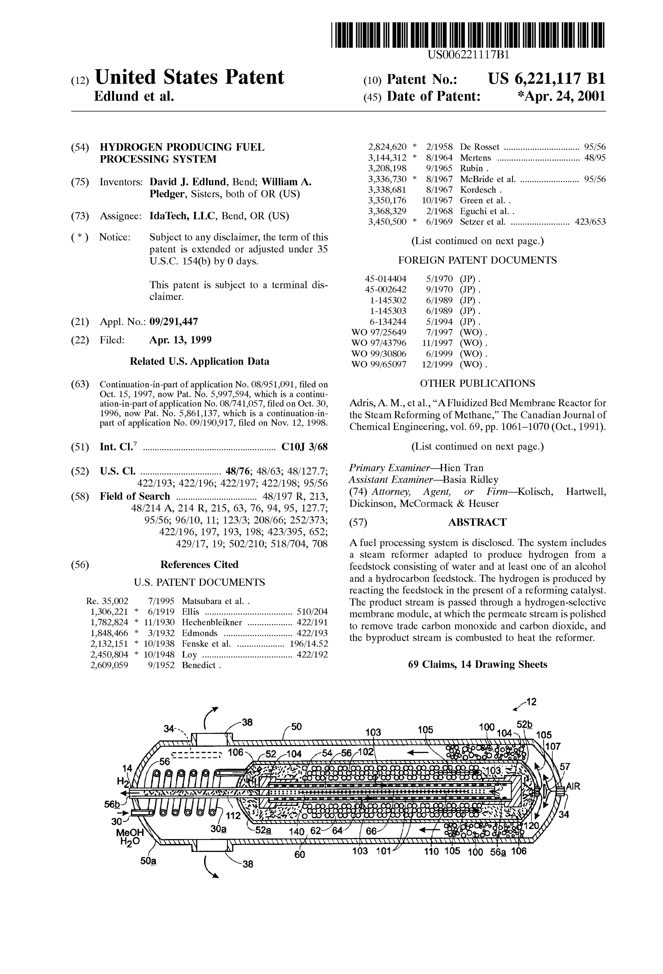 Page 1 of the original patent document