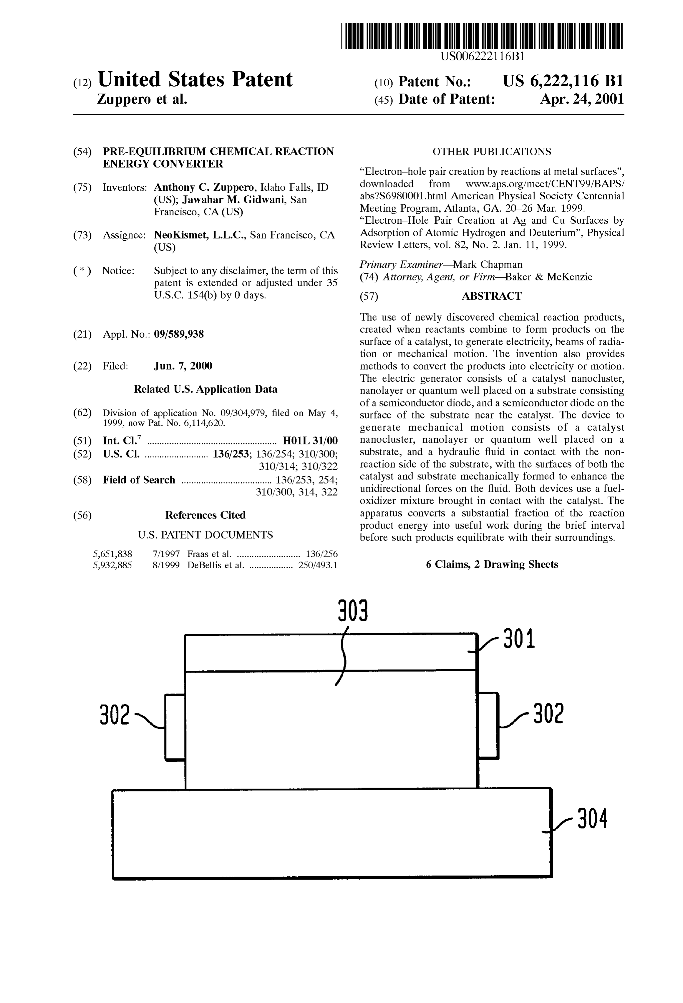 Page 1 of the original patent document