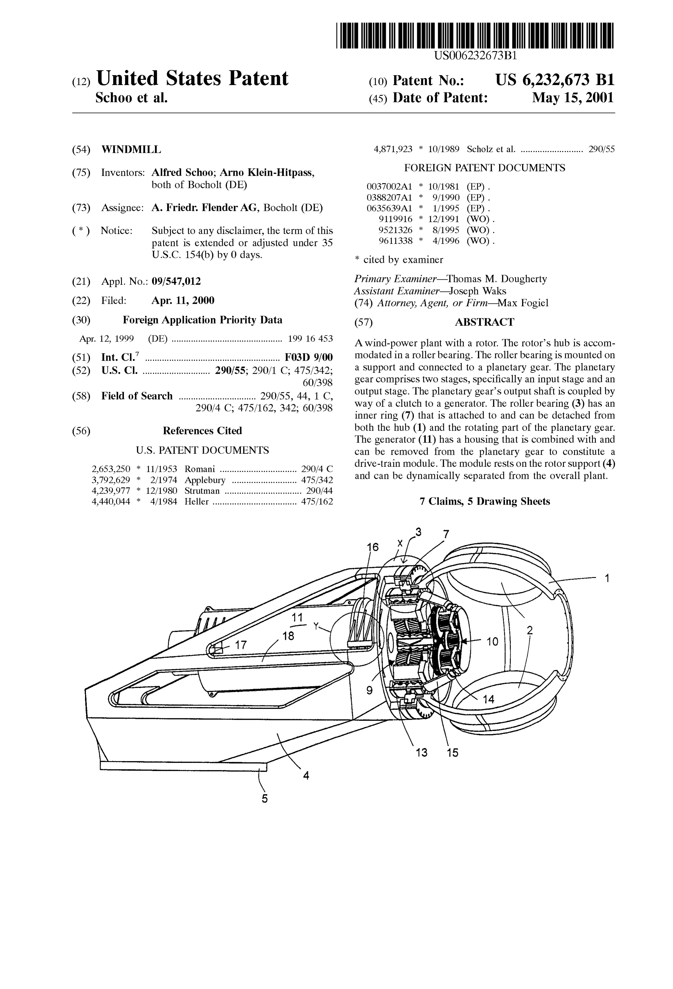 Page 1 of the original patent document