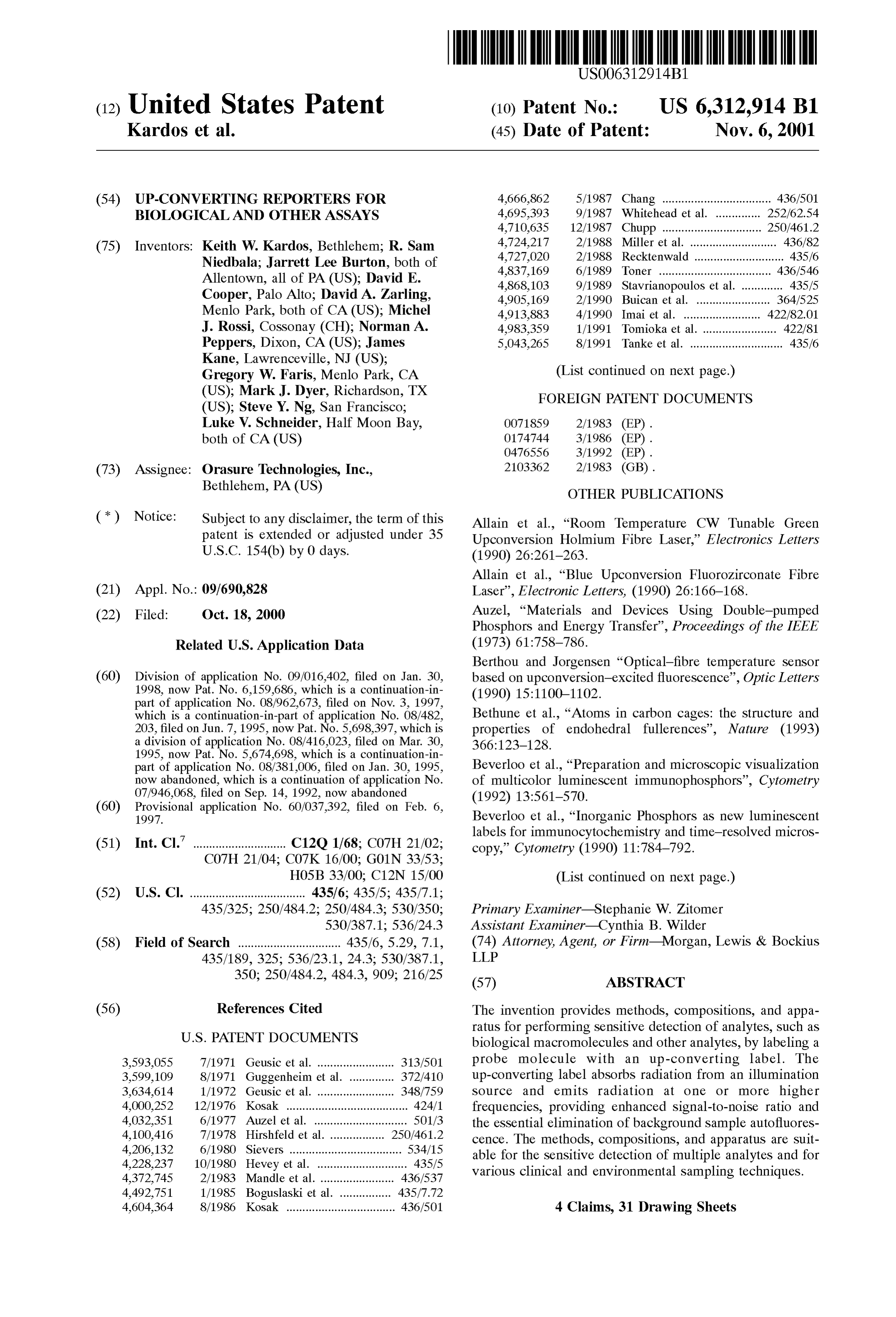 Page 1 of the original patent document