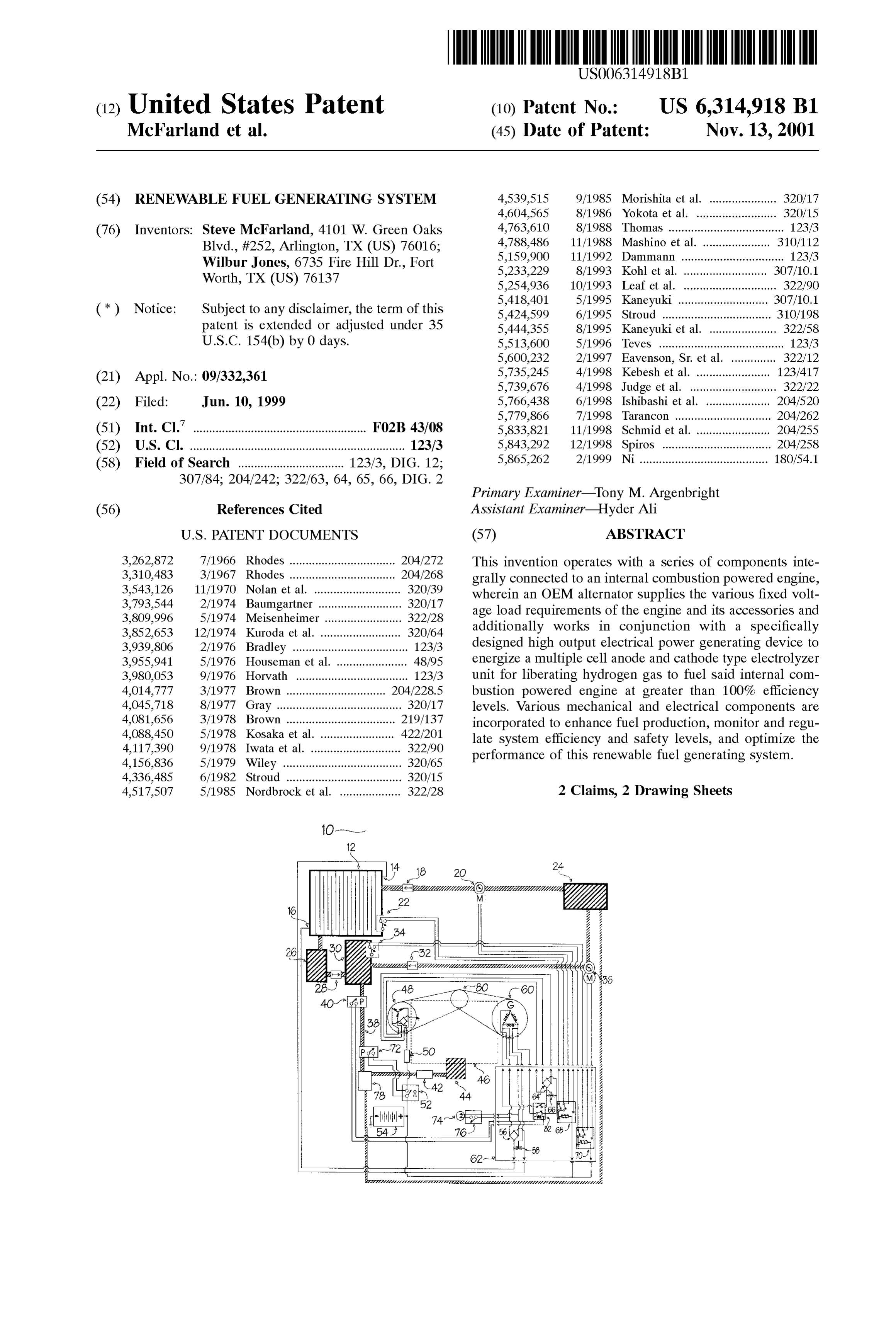 Page 1 of the original patent document