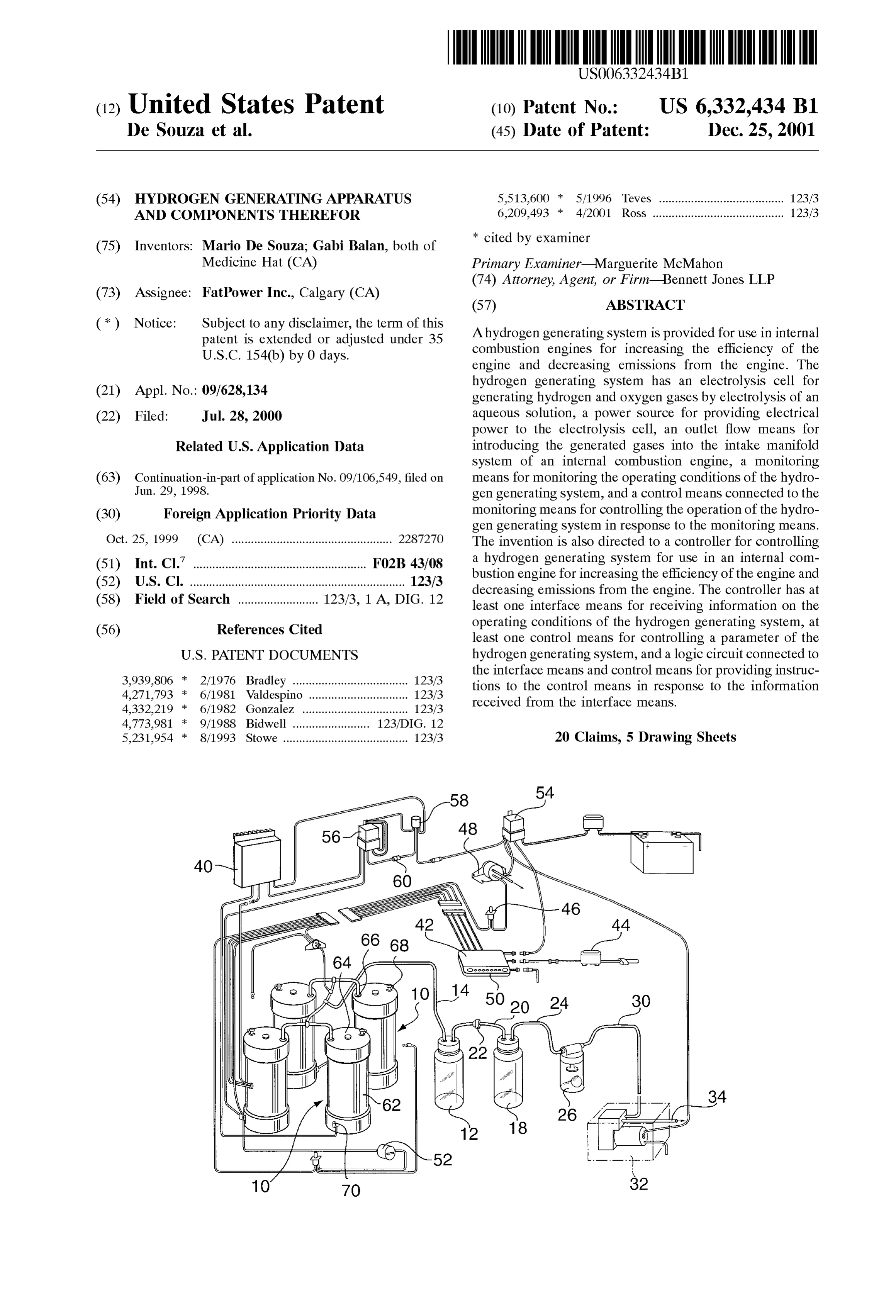 Page 1 of the original patent document