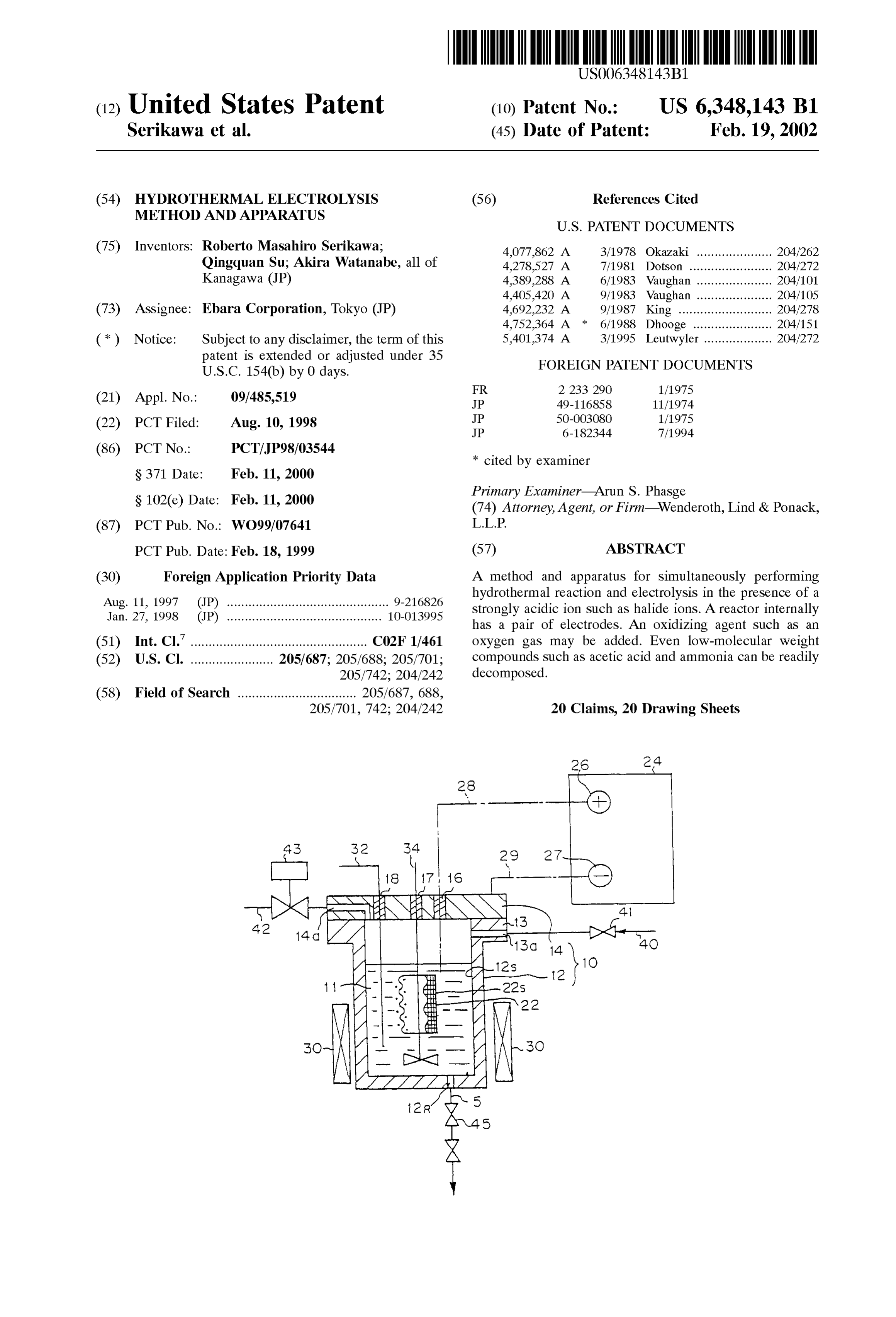 Page 1 of the original patent document