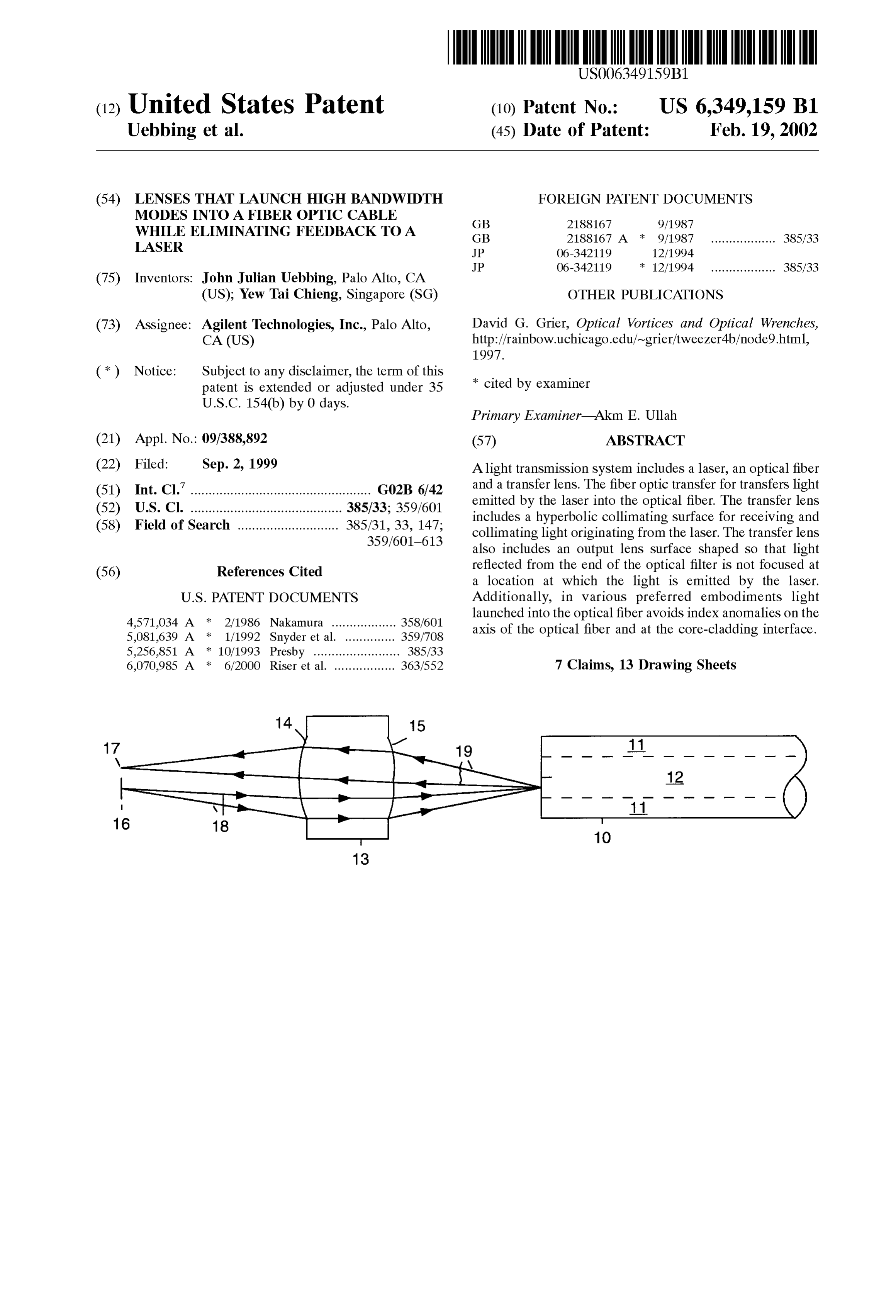 Page 1 of the original patent document